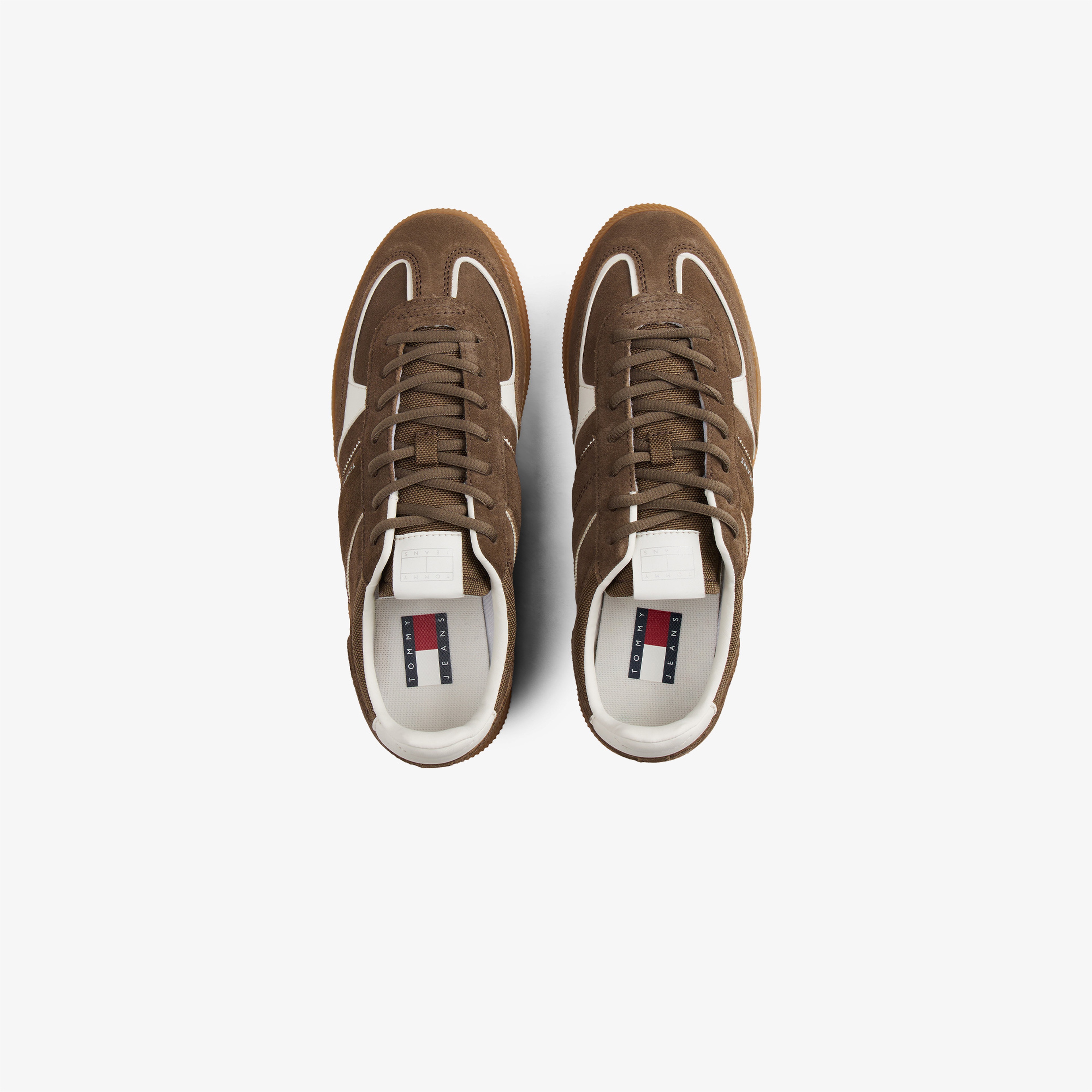 Tommy Hilfiger Kadın The Greenwich Edge Süet Kahverengi Sneaker
