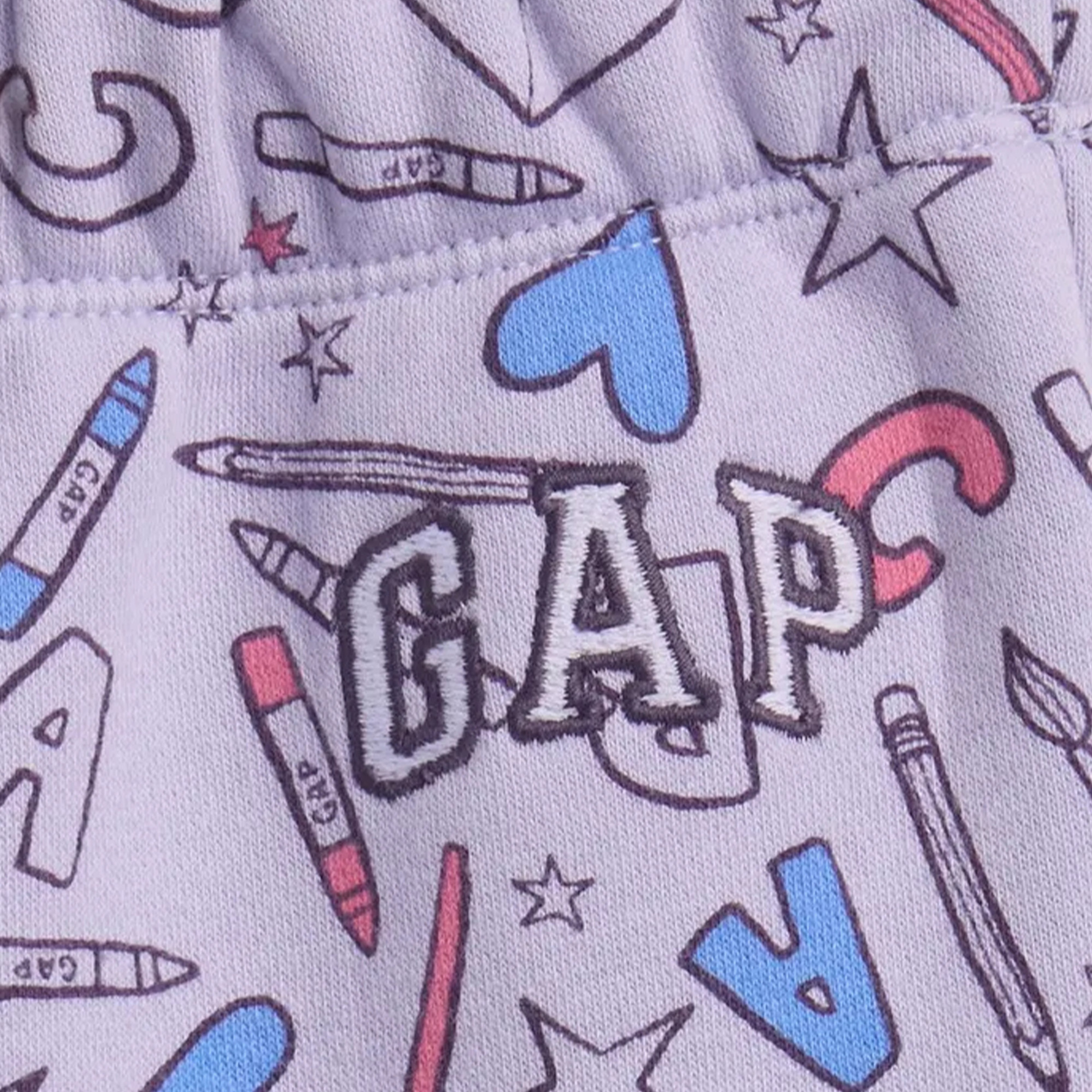 Gap V-Logo Bebek Pembe Eşofman Altı