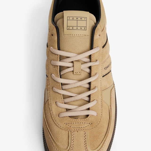 Tommy Hilfiger Greenwich Edge Suede Erkek Bej Spor Ayakkabı - Görsel 8