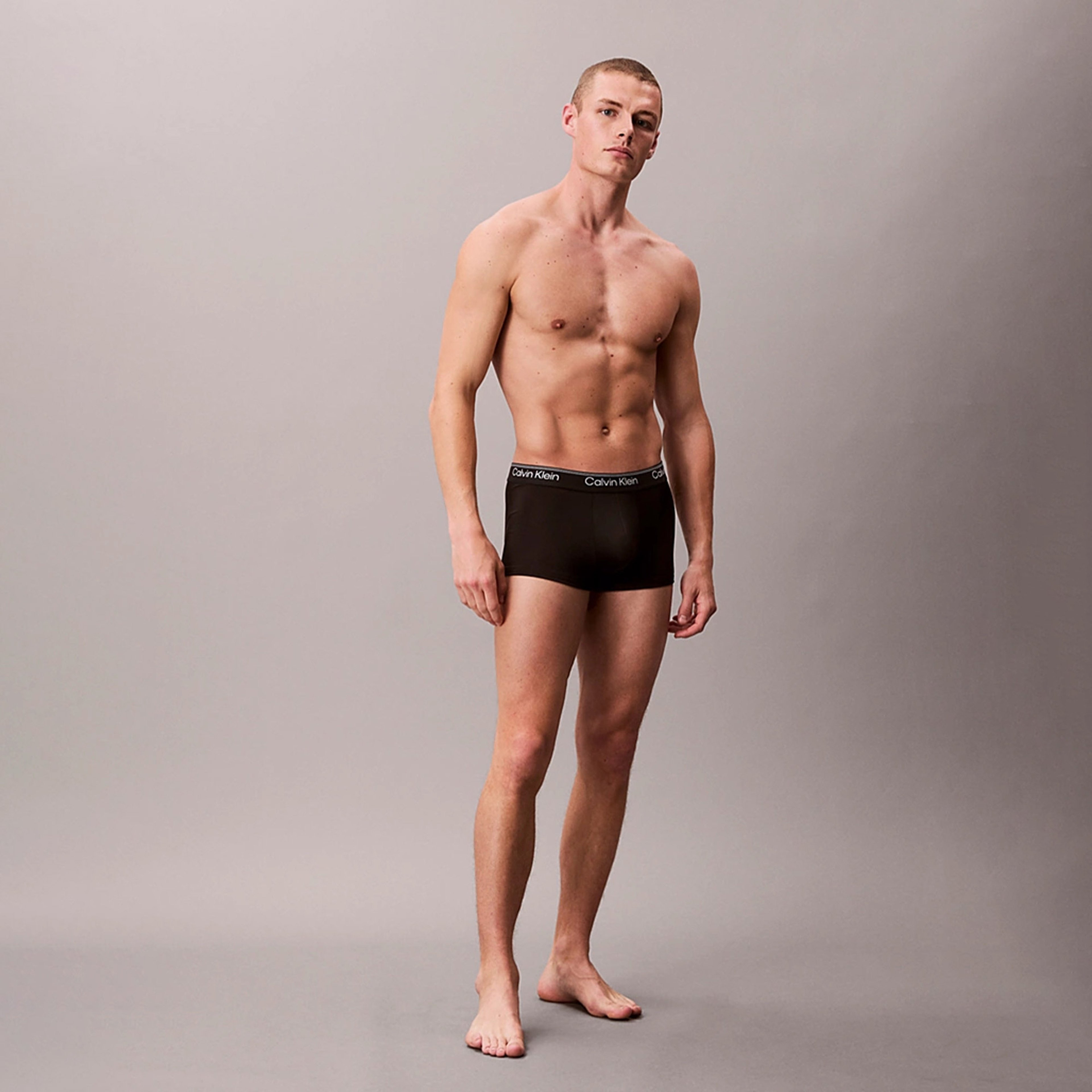 Calvin Klein Low Rise Trunk 3'lü Erkek Siyah Boxer