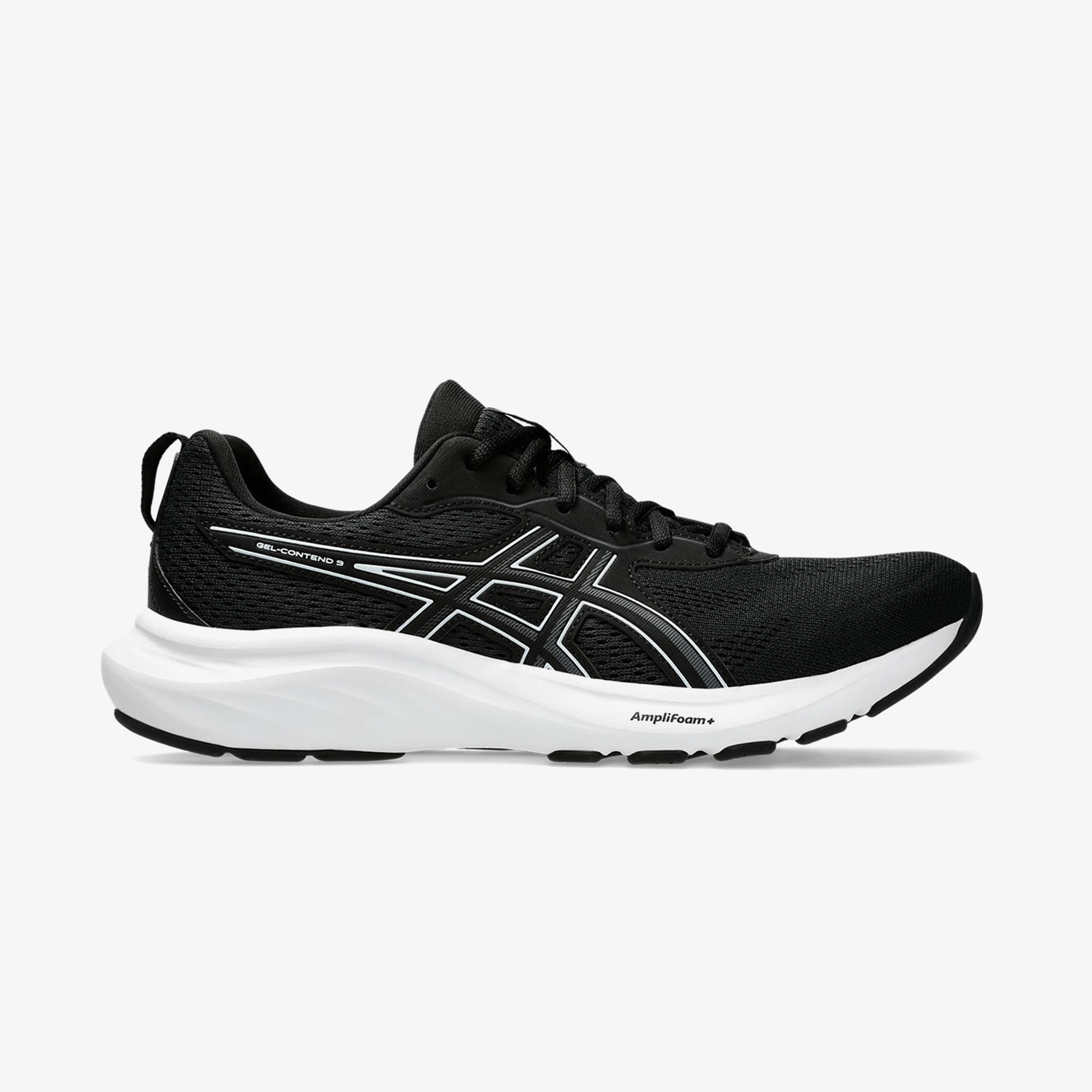 Asics Gel Contend 9 Erkek Siyah Koşu Ayakkabısı