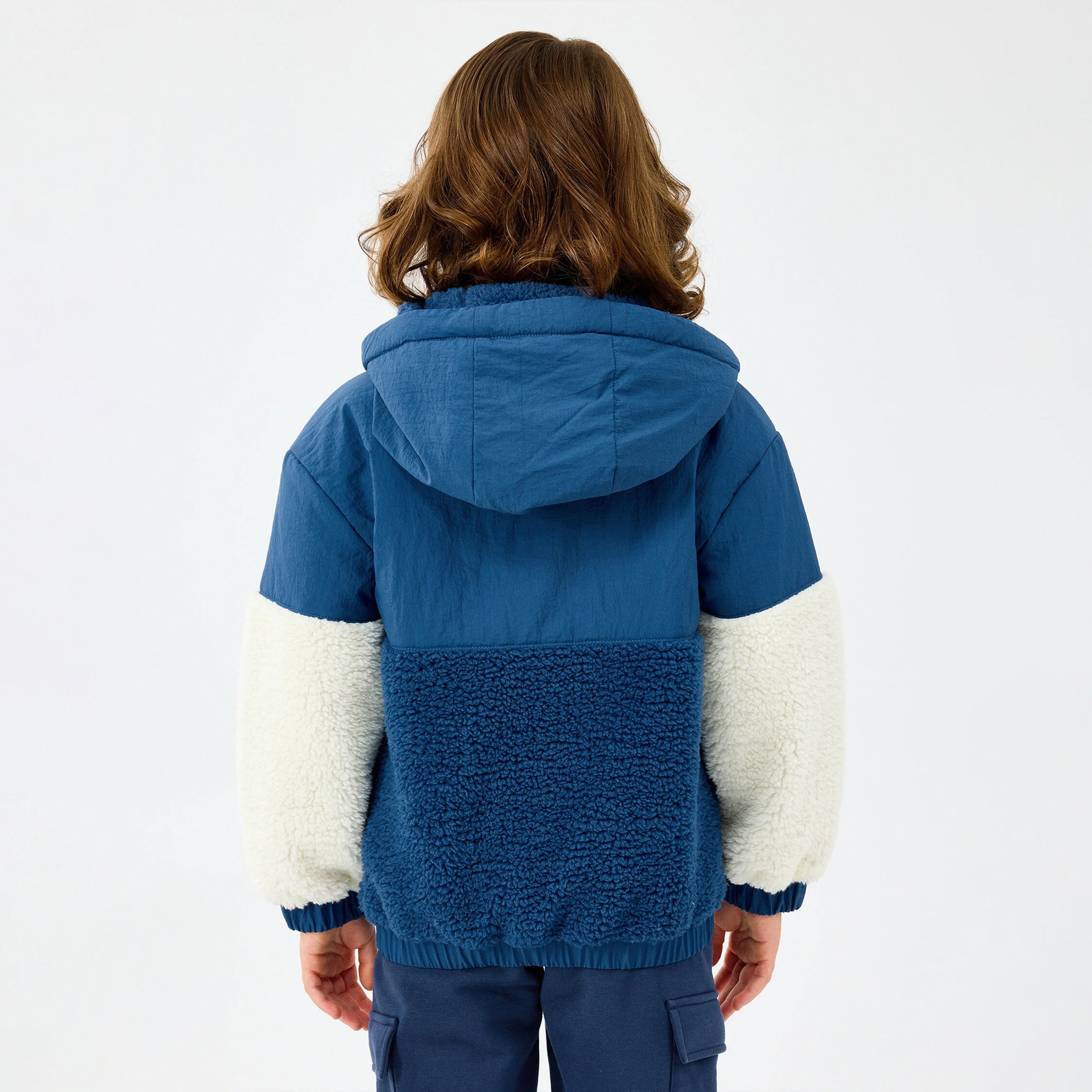 Skechers Sherpa Çocuk Mavi Mont