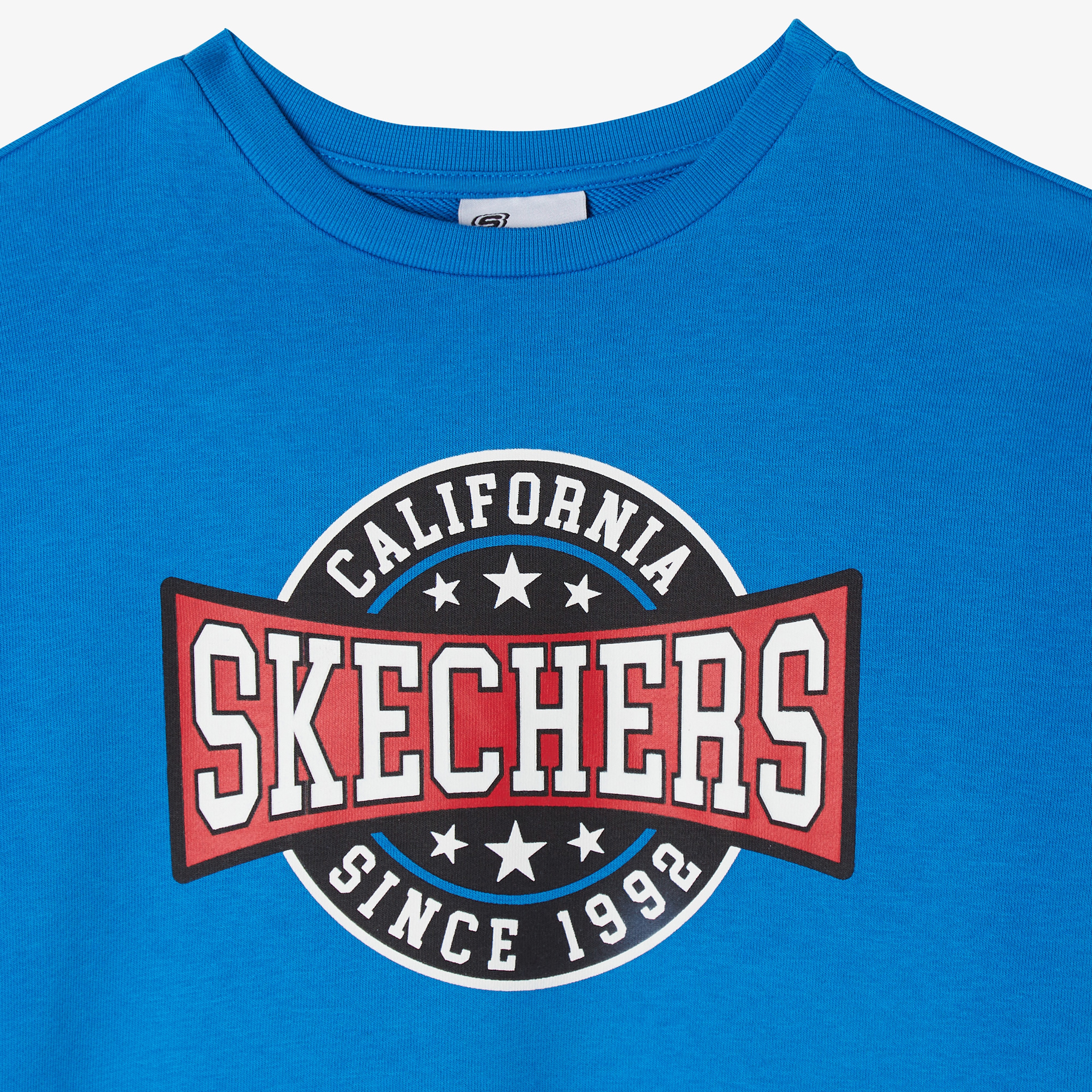 Skechers Crewneck Çocuk Mavi Sweatshirt