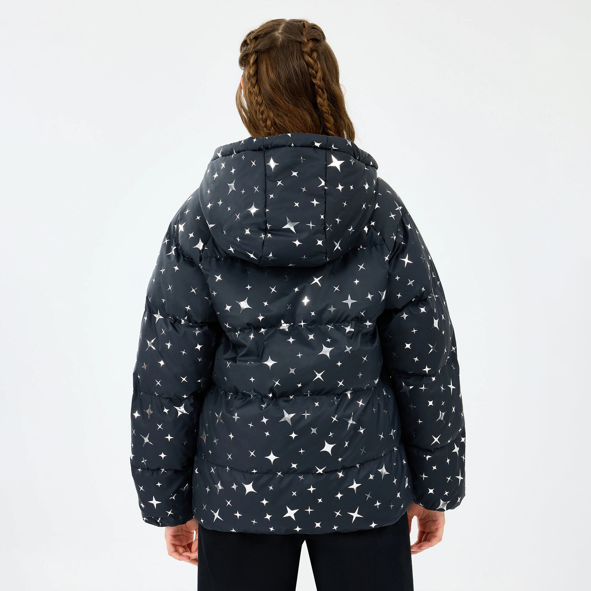 Skechers Sherpa Çocuk Siyah Mont