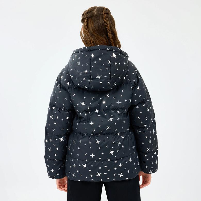 Skechers Sherpa Çocuk Siyah Mont