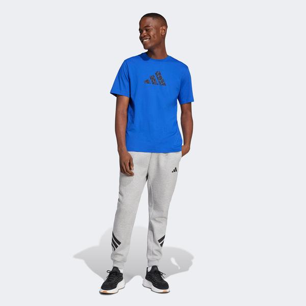 adidas Future Icons 3 Stripes Erkek Gri Eşofman Altı