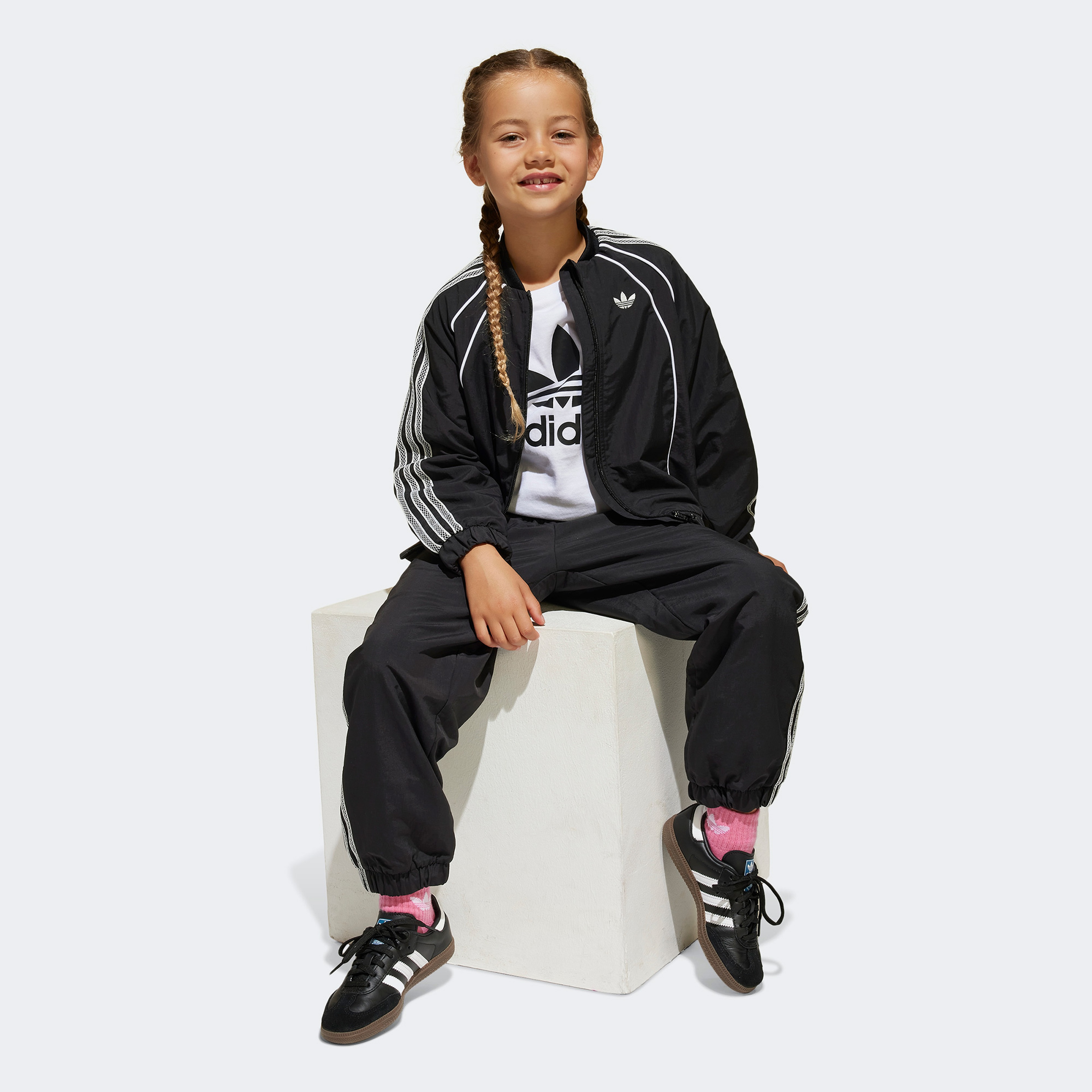 adidas Tracksuit Çocuk Siyah Eşofman Takımı
