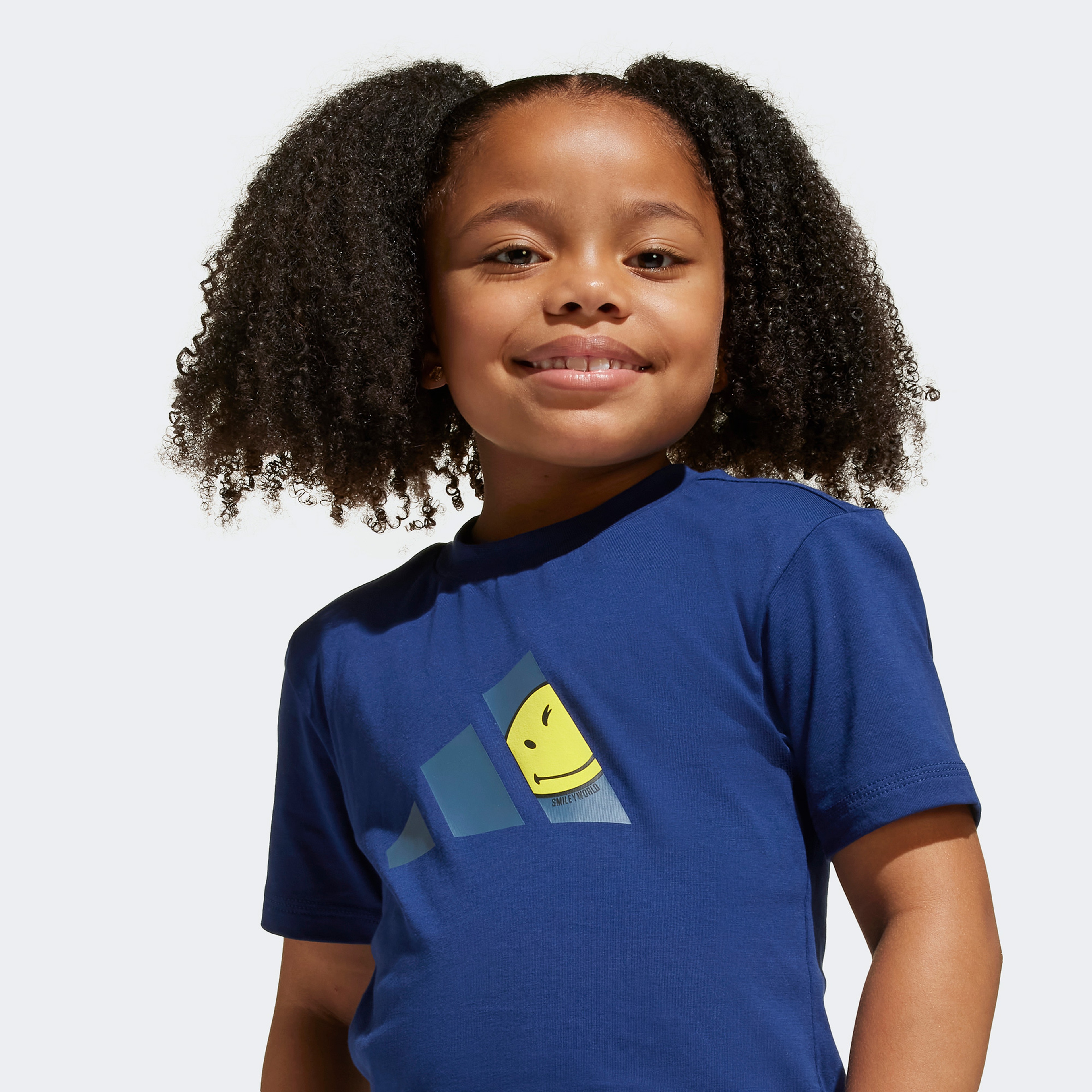 adidas x Smileyworld Çocuk Mavi Eşofman Takımı