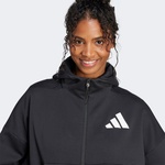 adidas Z.N.E. Full-Zip Kapüşonlu Kadın Siyah Eşofman Üstü