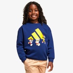 adidas x Disney Mickey Mouse Çocuk Mavi Sweatshirt