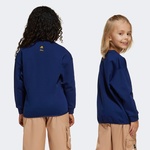 adidas x Disney Mickey Mouse Çocuk Mavi Sweatshirt