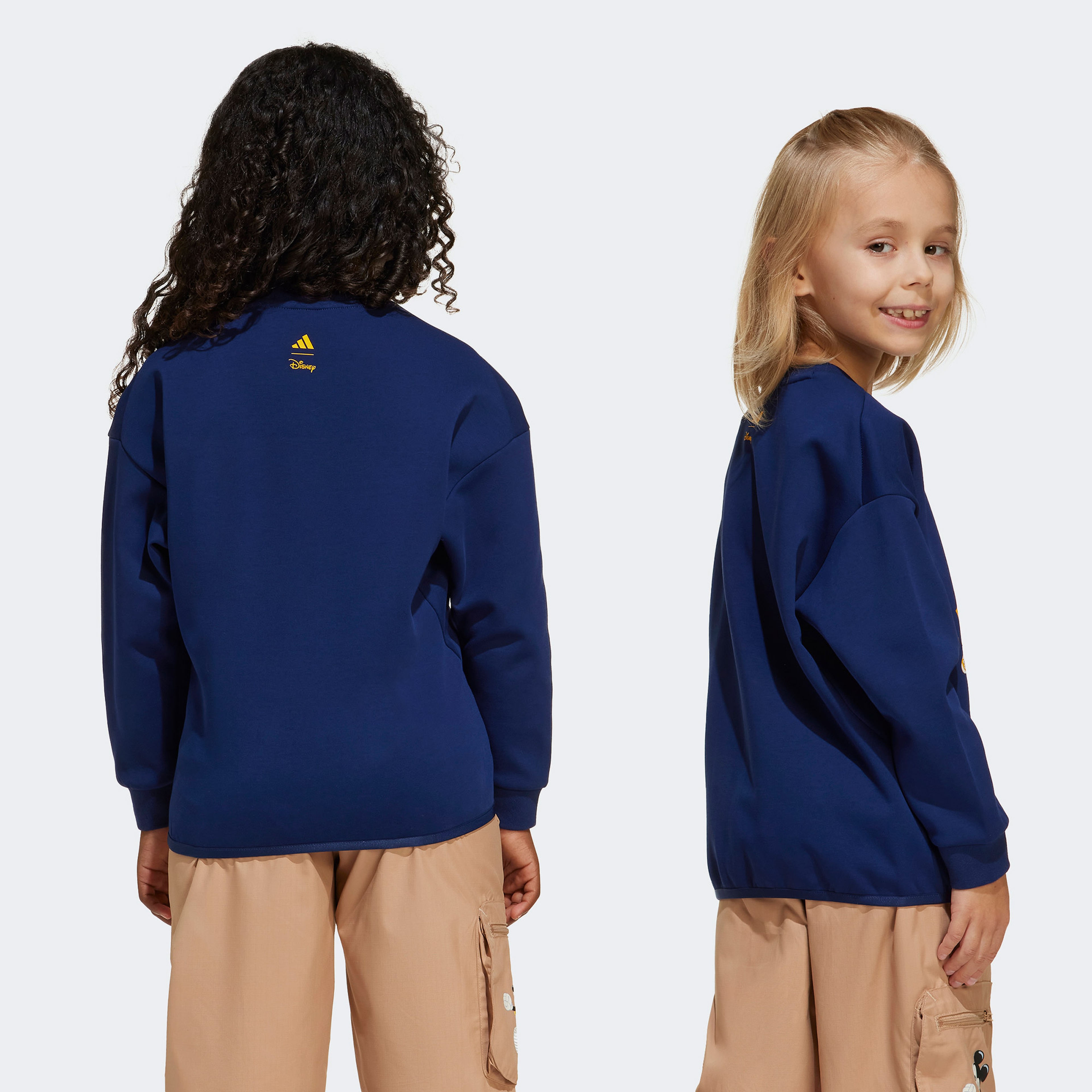 adidas x Disney Mickey Mouse Çocuk Mavi Sweatshirt