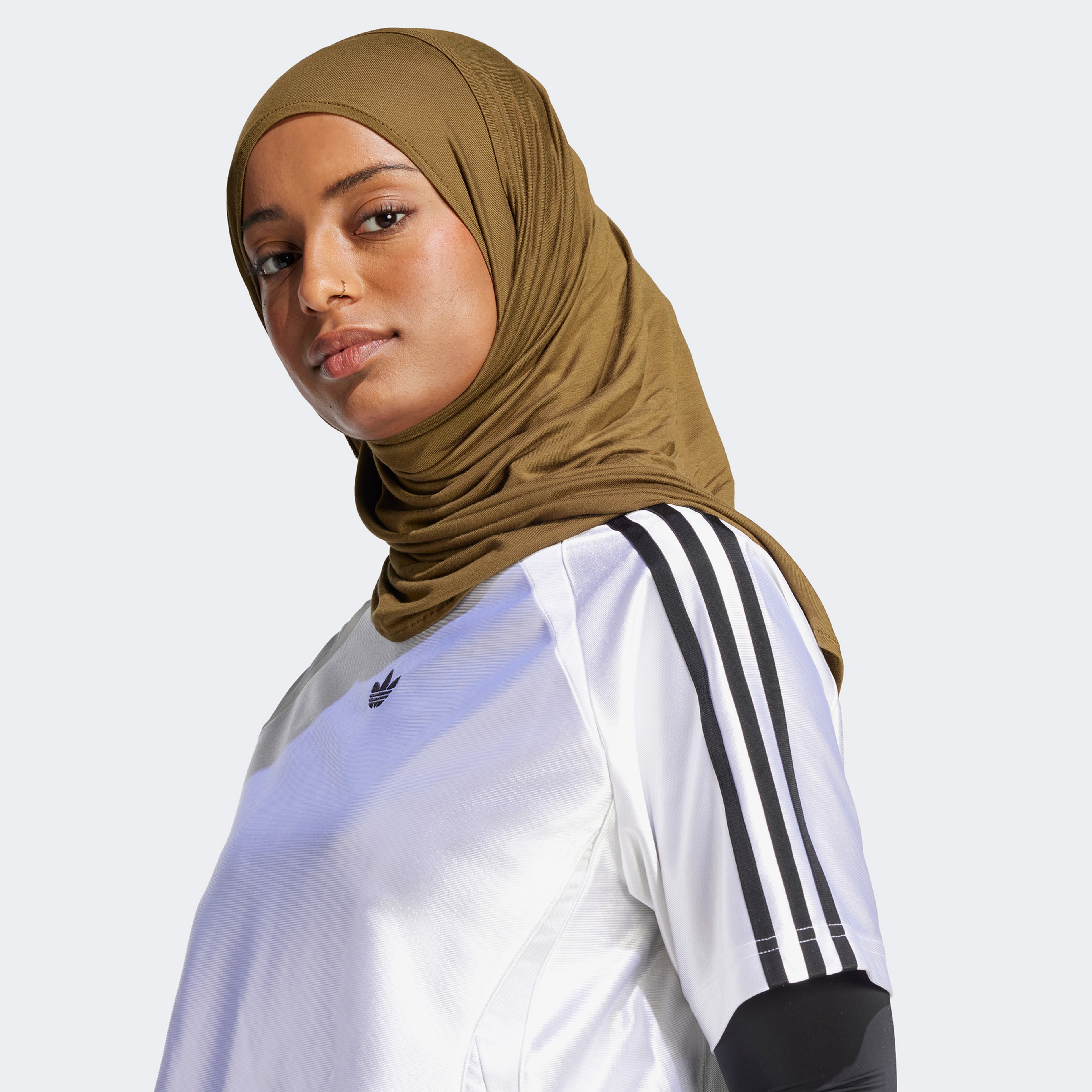adidas Adicolor Teamgeist Kadın Beyaz T-Shirt