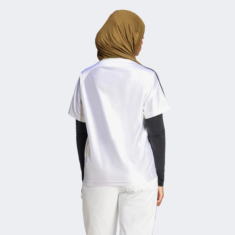adidas Adicolor Teamgeist Kadın Beyaz T-Shirt
