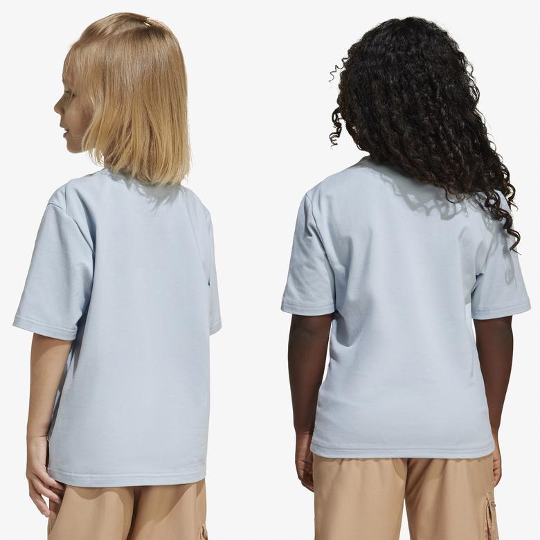 adidas x Disney Mickey Mouse Çocuk Mavi T-Shirt