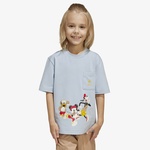 adidas x Disney Mickey Mouse Çocuk Mavi T-Shirt
