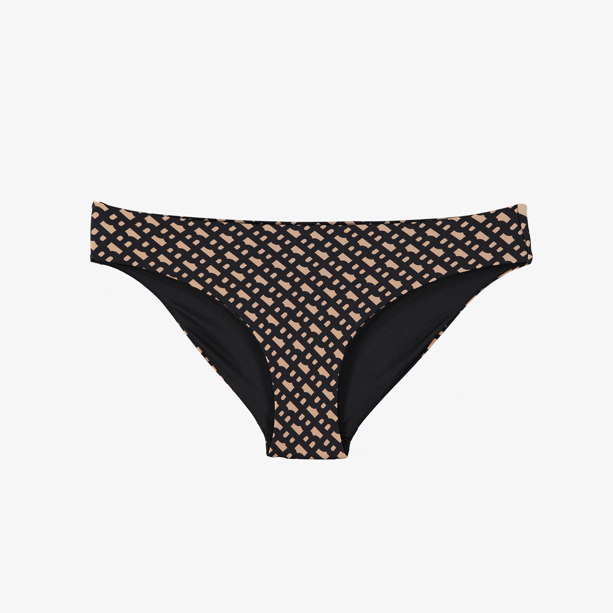 Boss Monogram Classic Kadın Siyah Bikini Altı