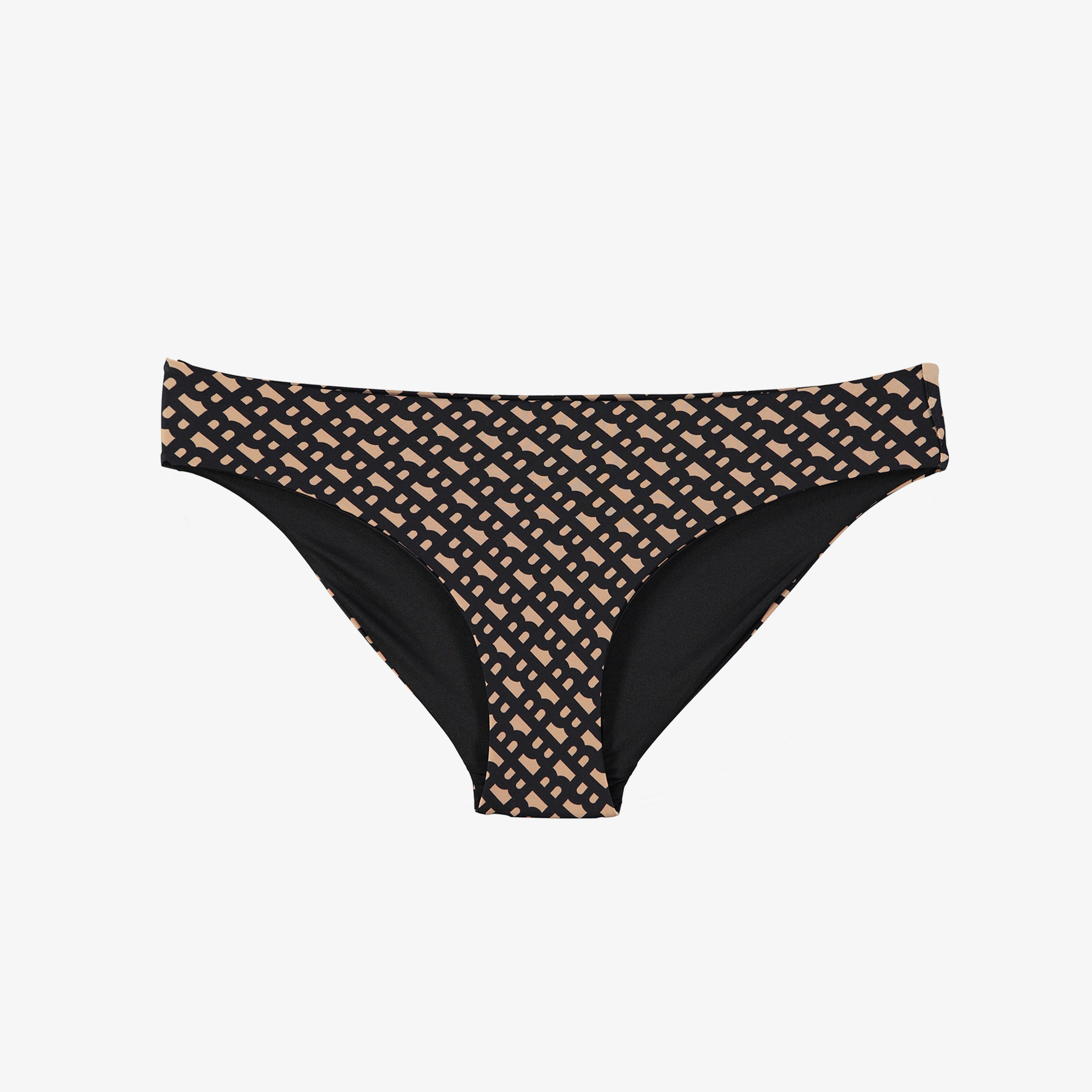 Boss Monogram Classic Kadın Siyah Bikini Altı