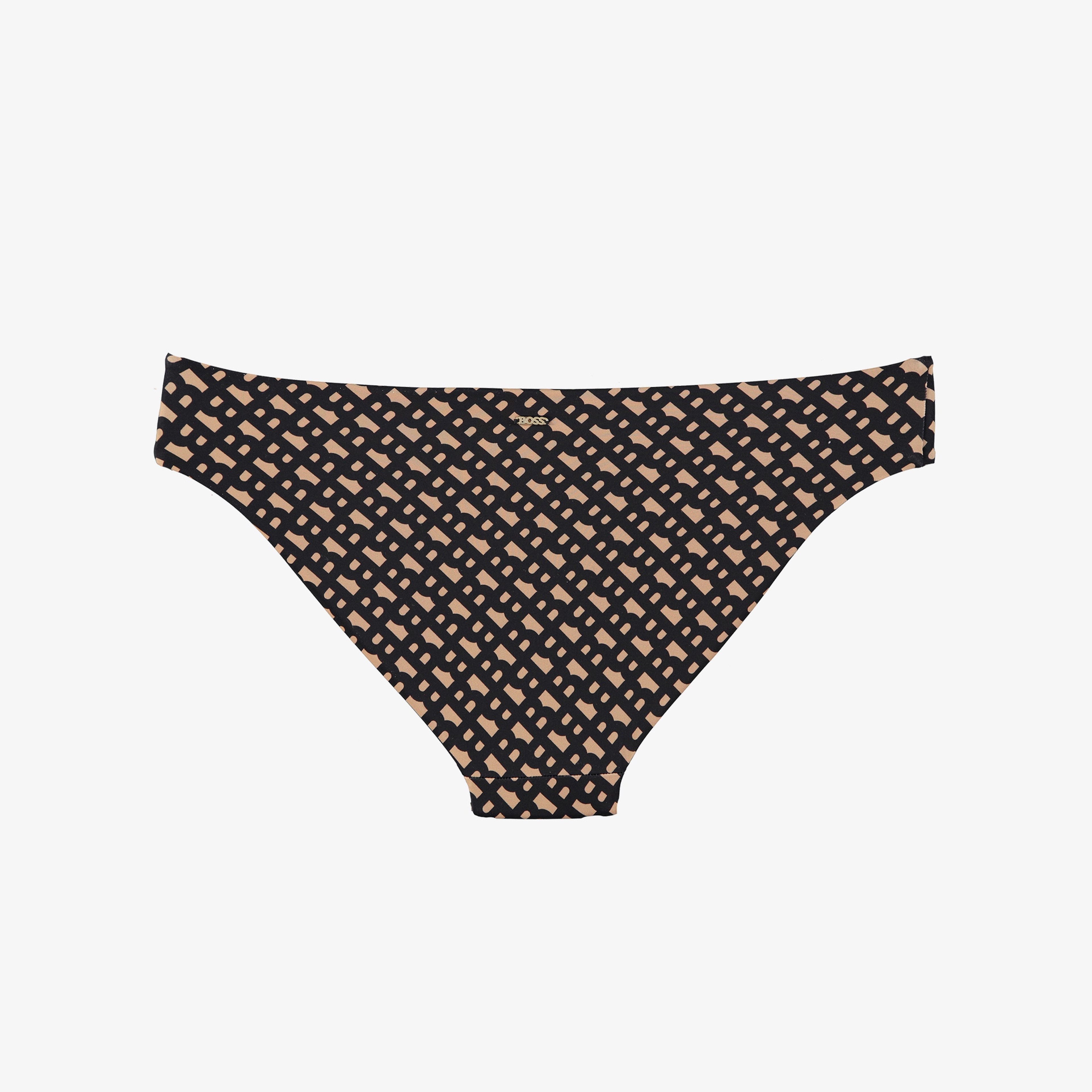 Boss Monogram Classic Kadın Siyah Bikini Altı