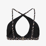 Boss Bb Monogram Trıangle Kadın Siyah Bikini Üstü