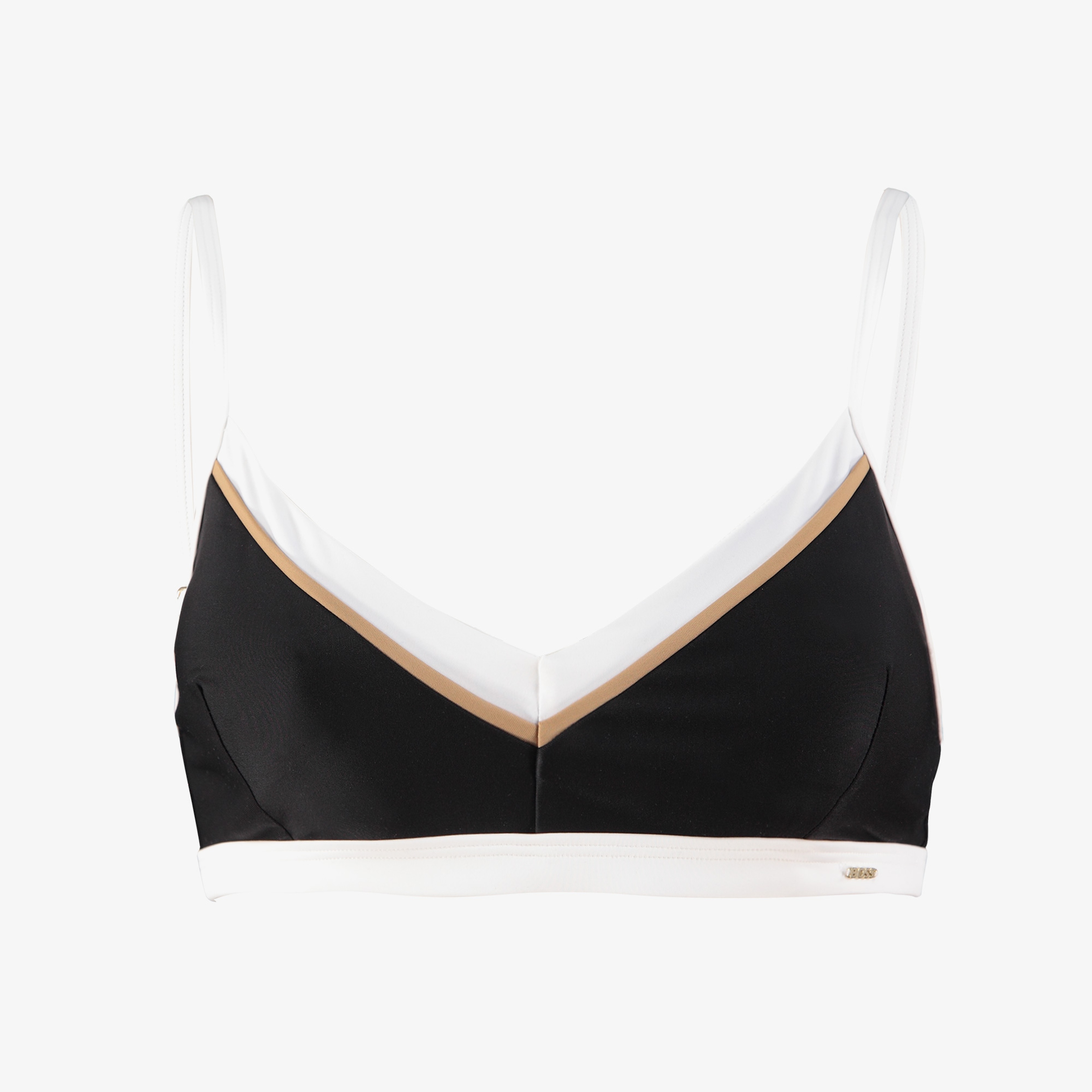 Boss Codes Üçgen Kadın Siyah Bikini Üstü