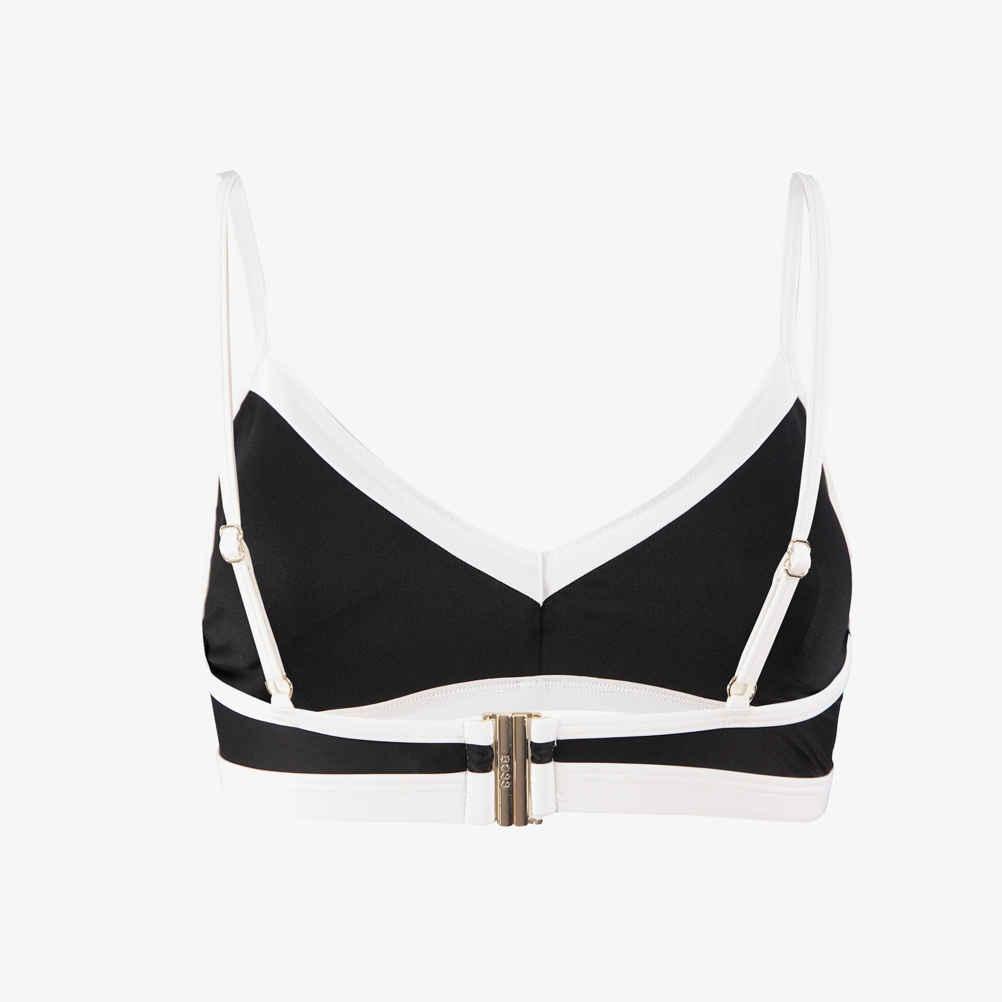 Boss Codes Üçgen Kadın Siyah Bikini Üstü