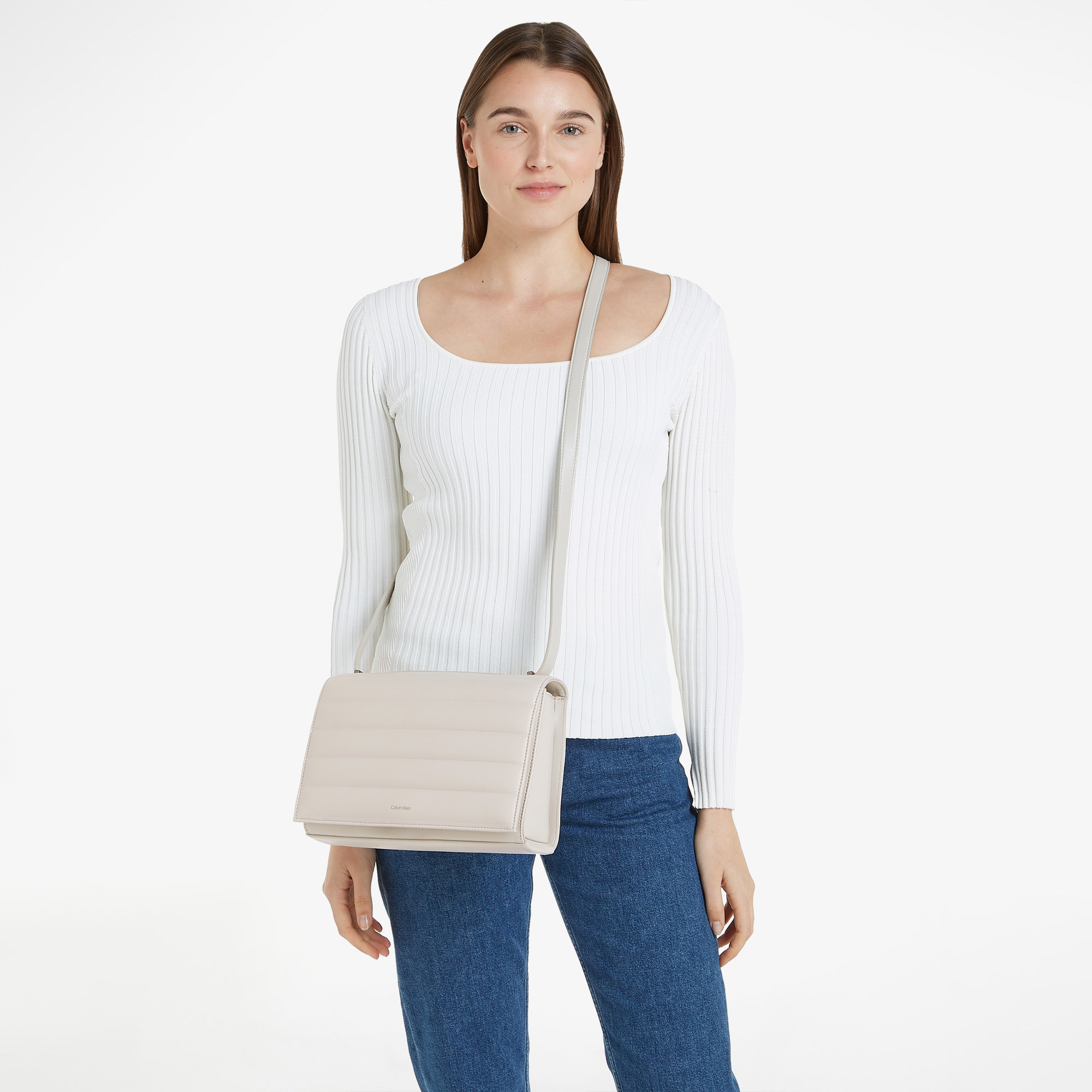 Calvin Klein Kadın Gri Çanta