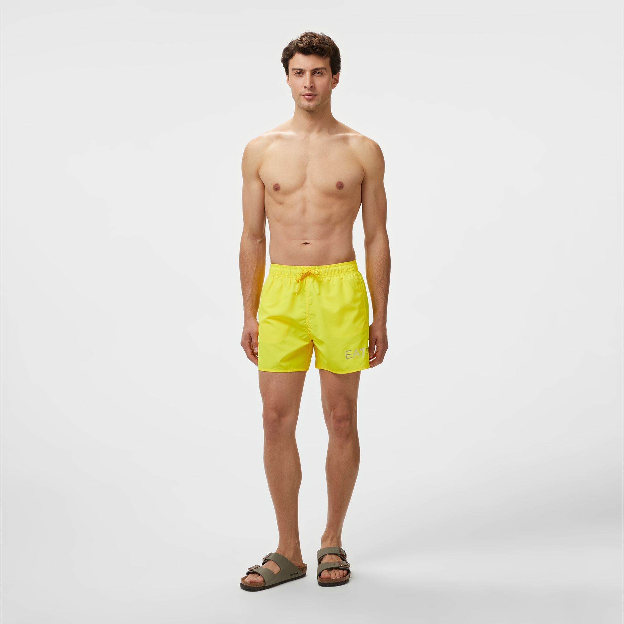 EA7 Erkek Sarı Şort Mayo