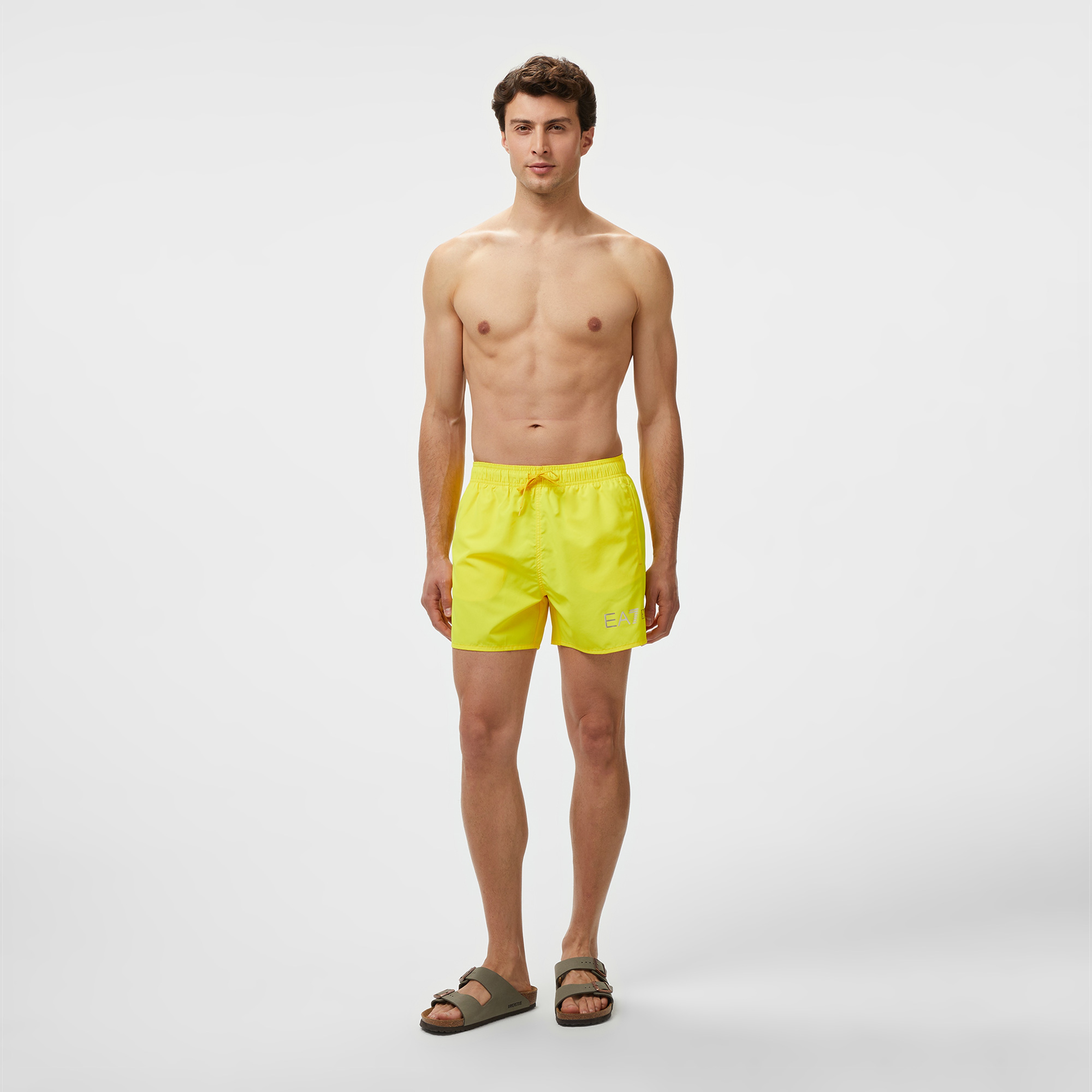 EA7 Erkek Sarı Şort Mayo
