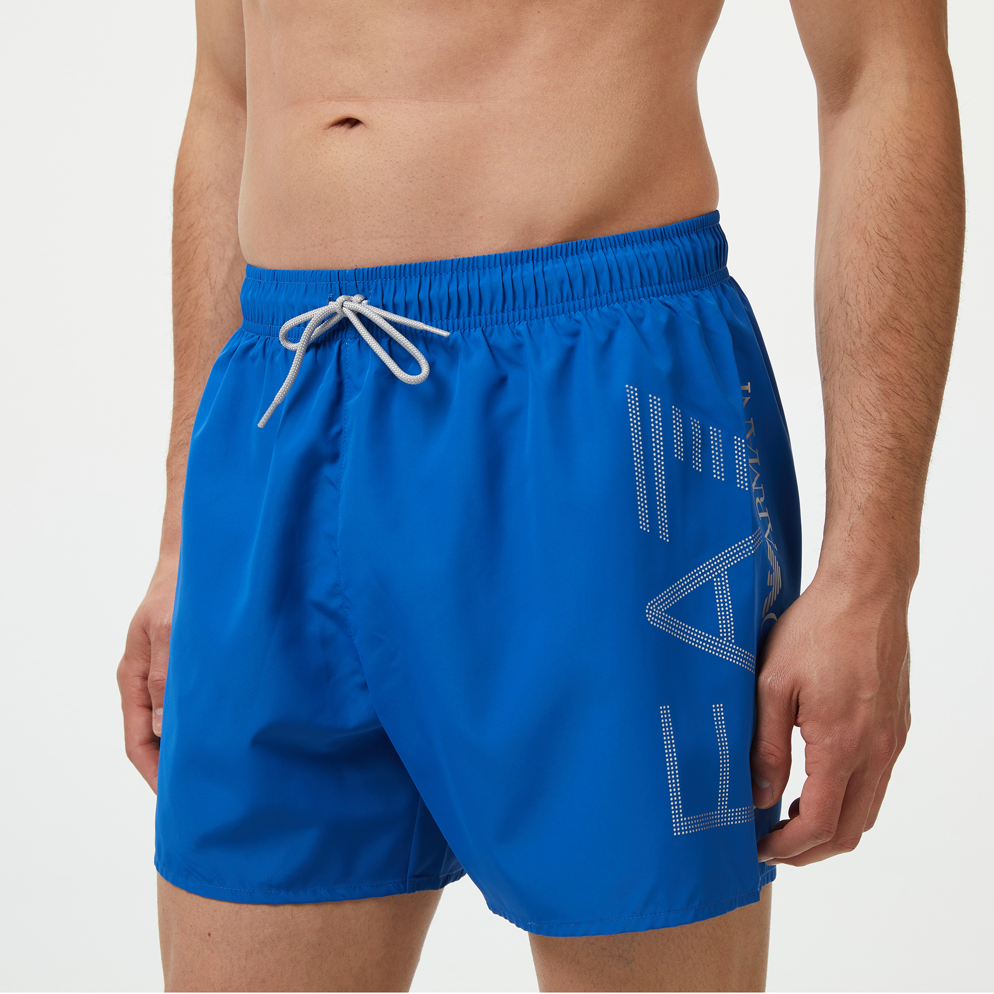 EA7 Erkek Mavi Mayo Şort