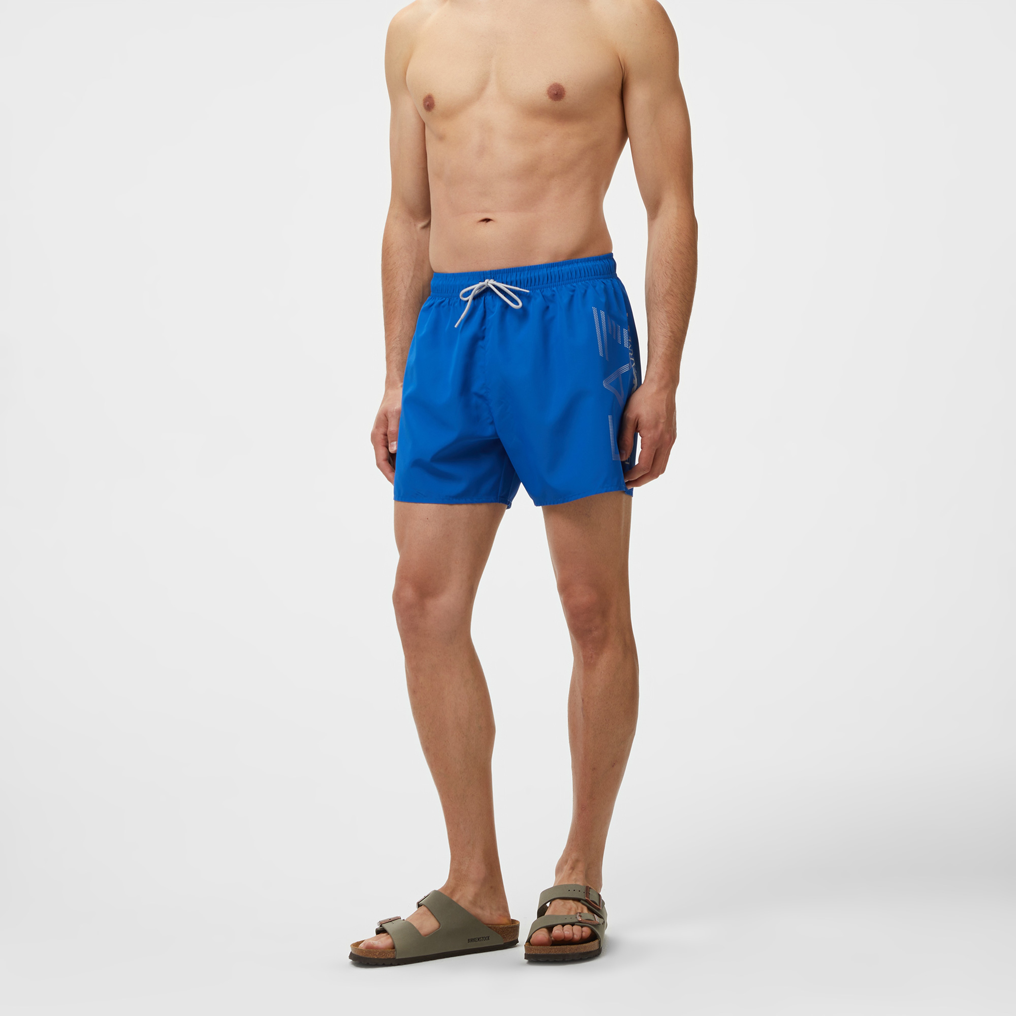 EA7 Erkek Mavi Mayo Şort