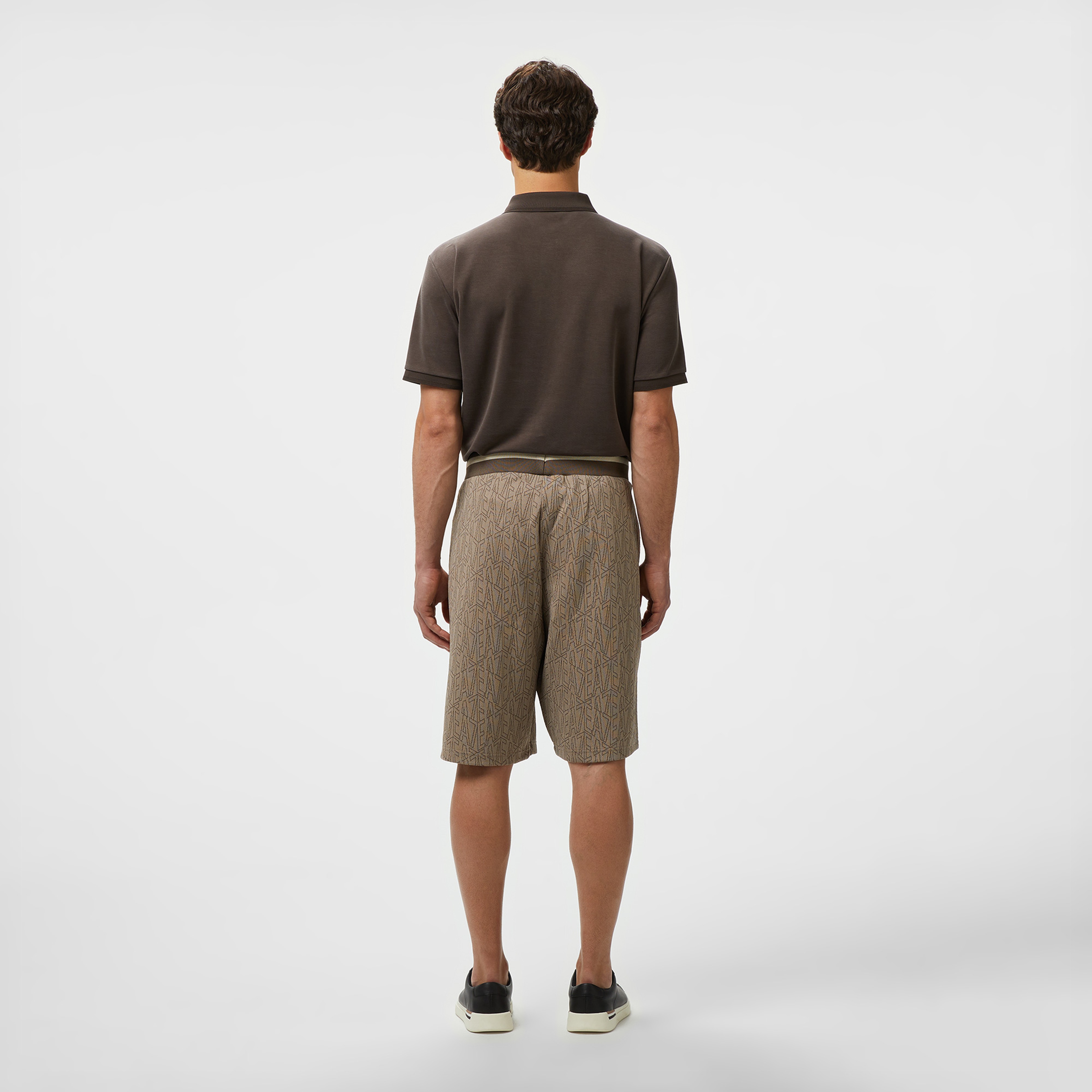 EA7 Erkek Bej Bermuda Şort