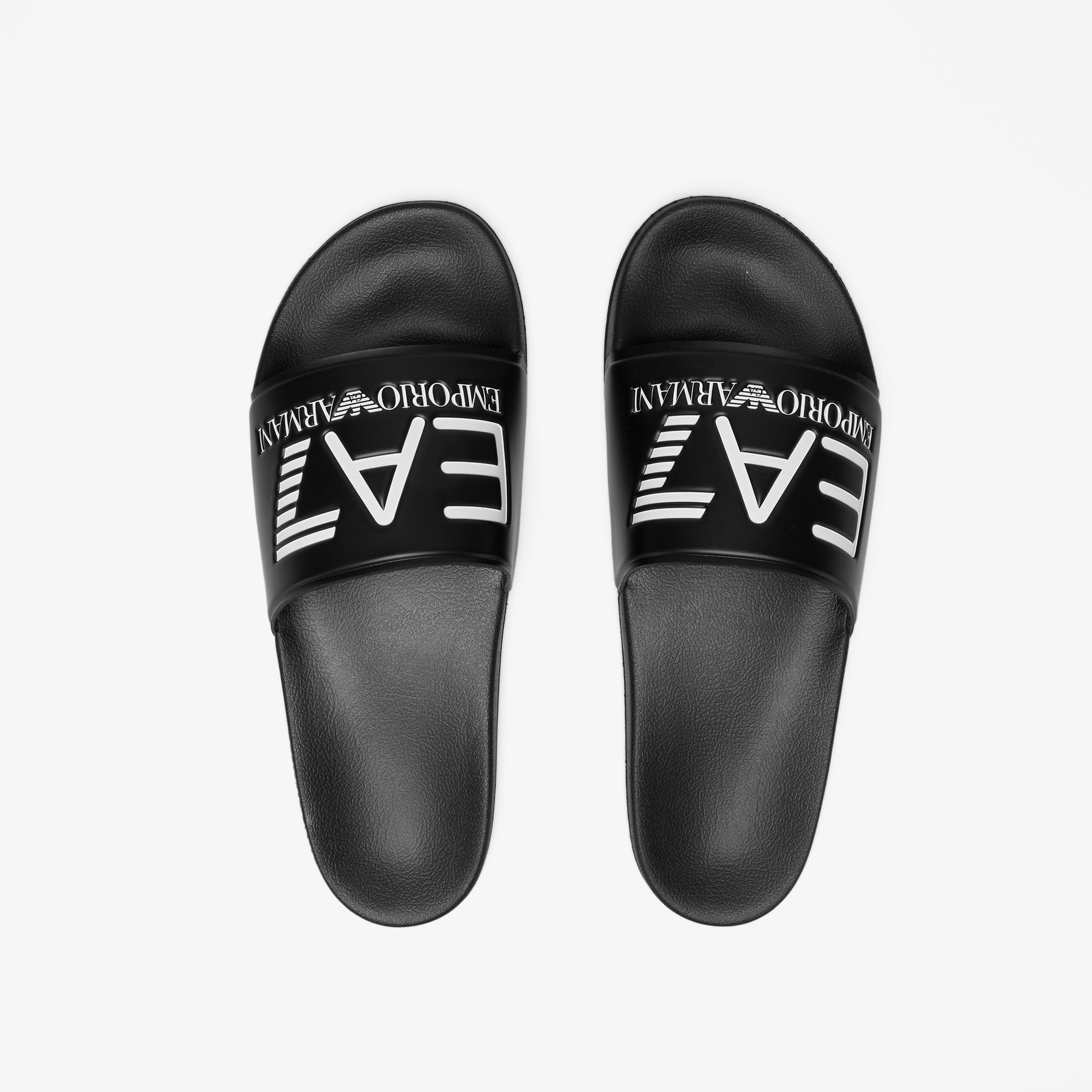 EA7 Unisex Siyah Plaj Terliği