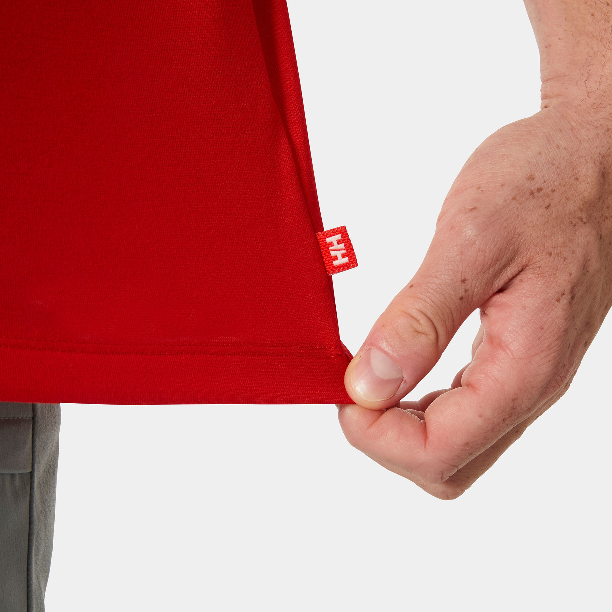 Helly Hansen Skog Recycled Graphic Erkek Kırmızı T-shirt