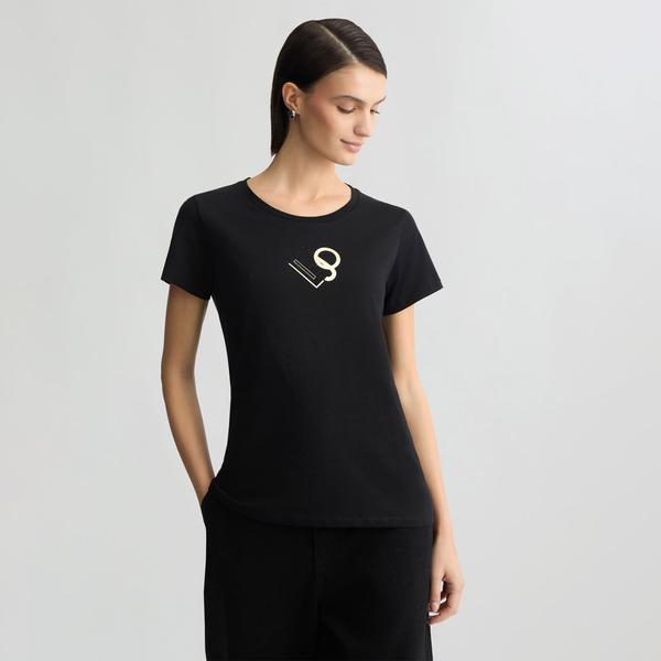 Liu Jo Kadın Siyah T-Shirt