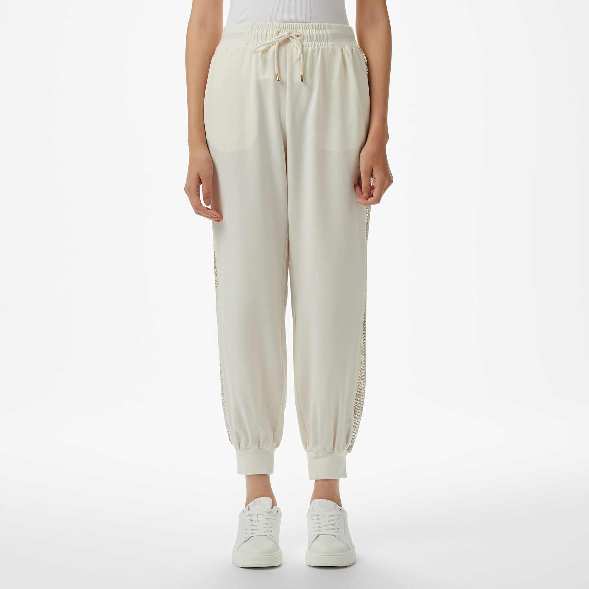 Liu Jo Kadın Beyaz Pantolon