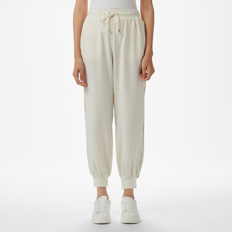 Liu Jo Kadın Beyaz Pantolon