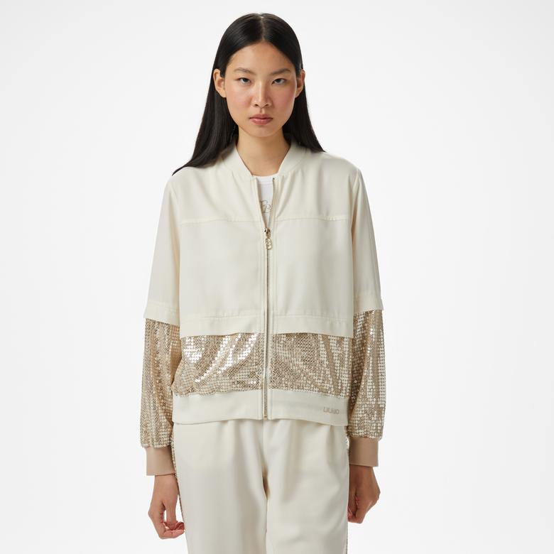 Liu Jo Kadın Beyaz Ceket