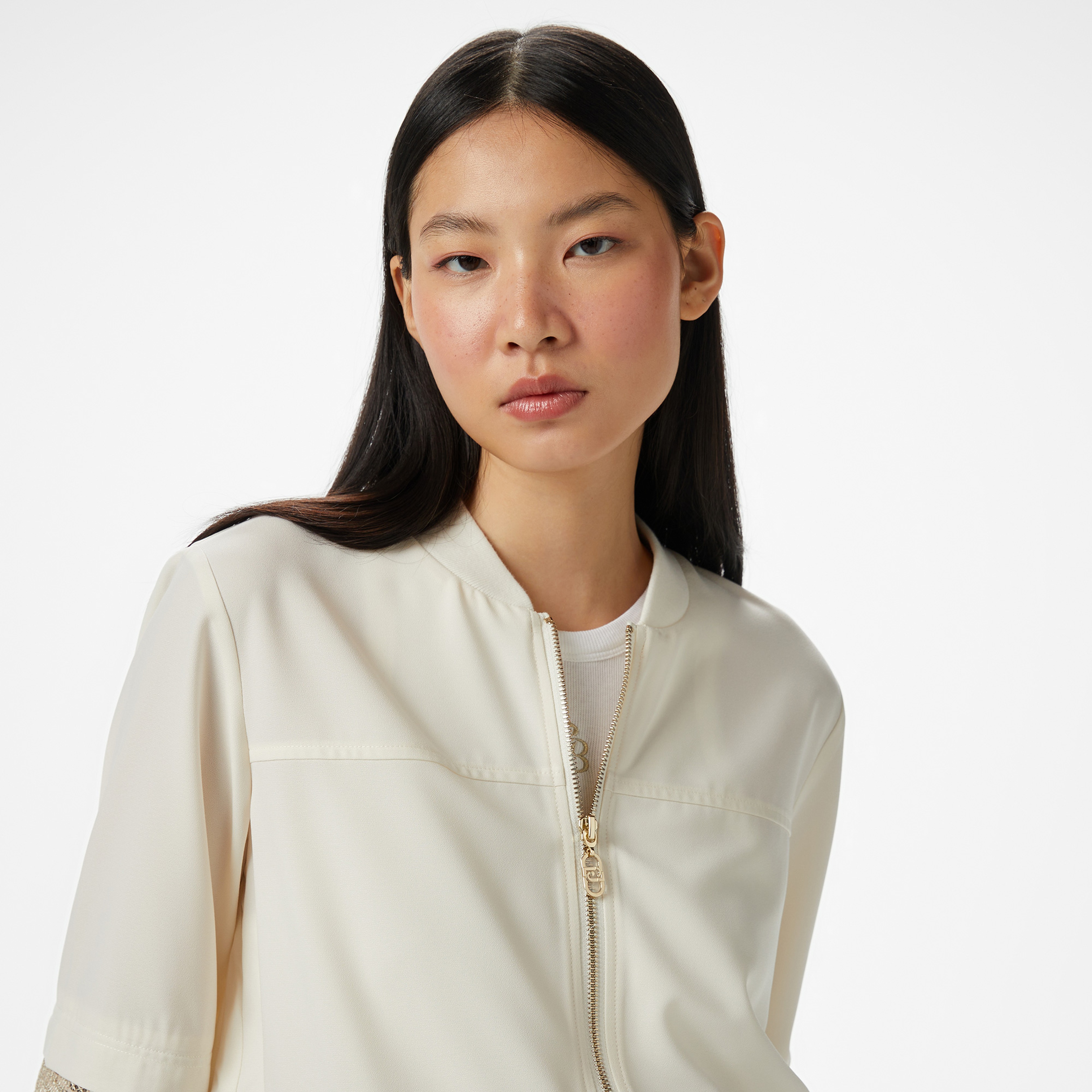 Liu Jo Kadın Beyaz Ceket