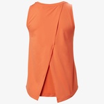 Helly Hansen  W Tech Split Back Tank 2.0 Kadın Turuncu Atlet