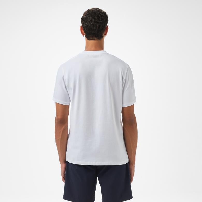 Karl Lagerfeld Erkek Beyaz T-Shirt