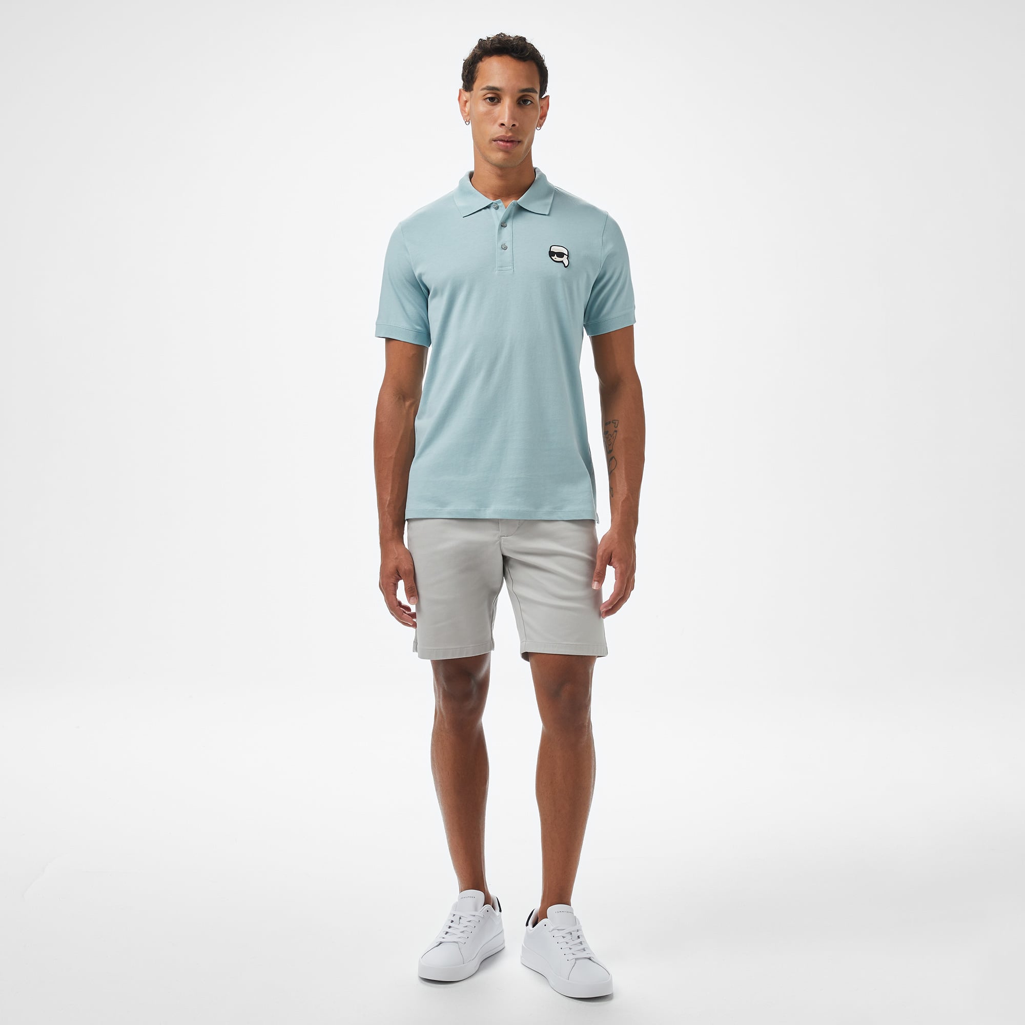 Karl Lagerfeld Erkek Mavi Polo