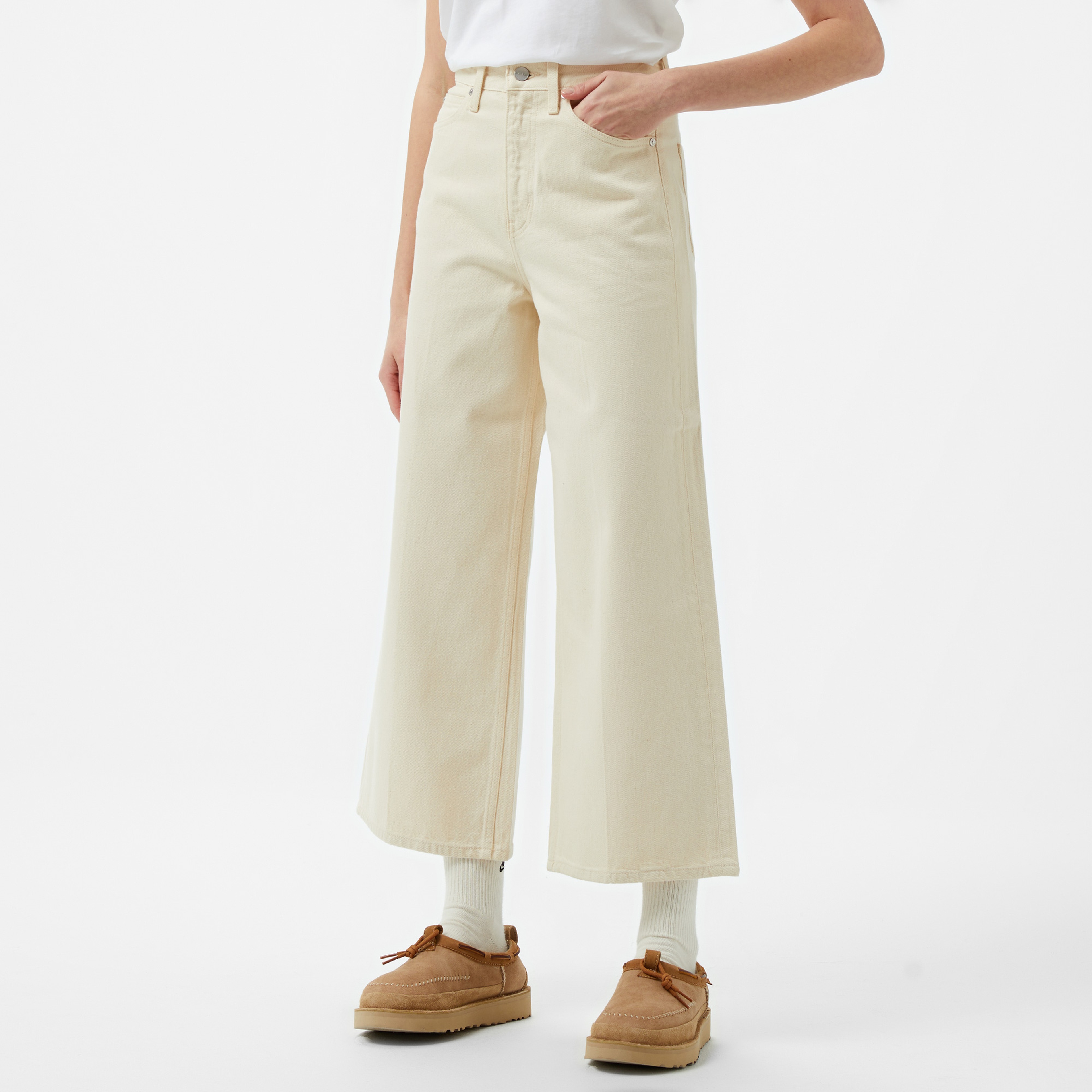 Calvin Klein Kadın Mavi Pantolon