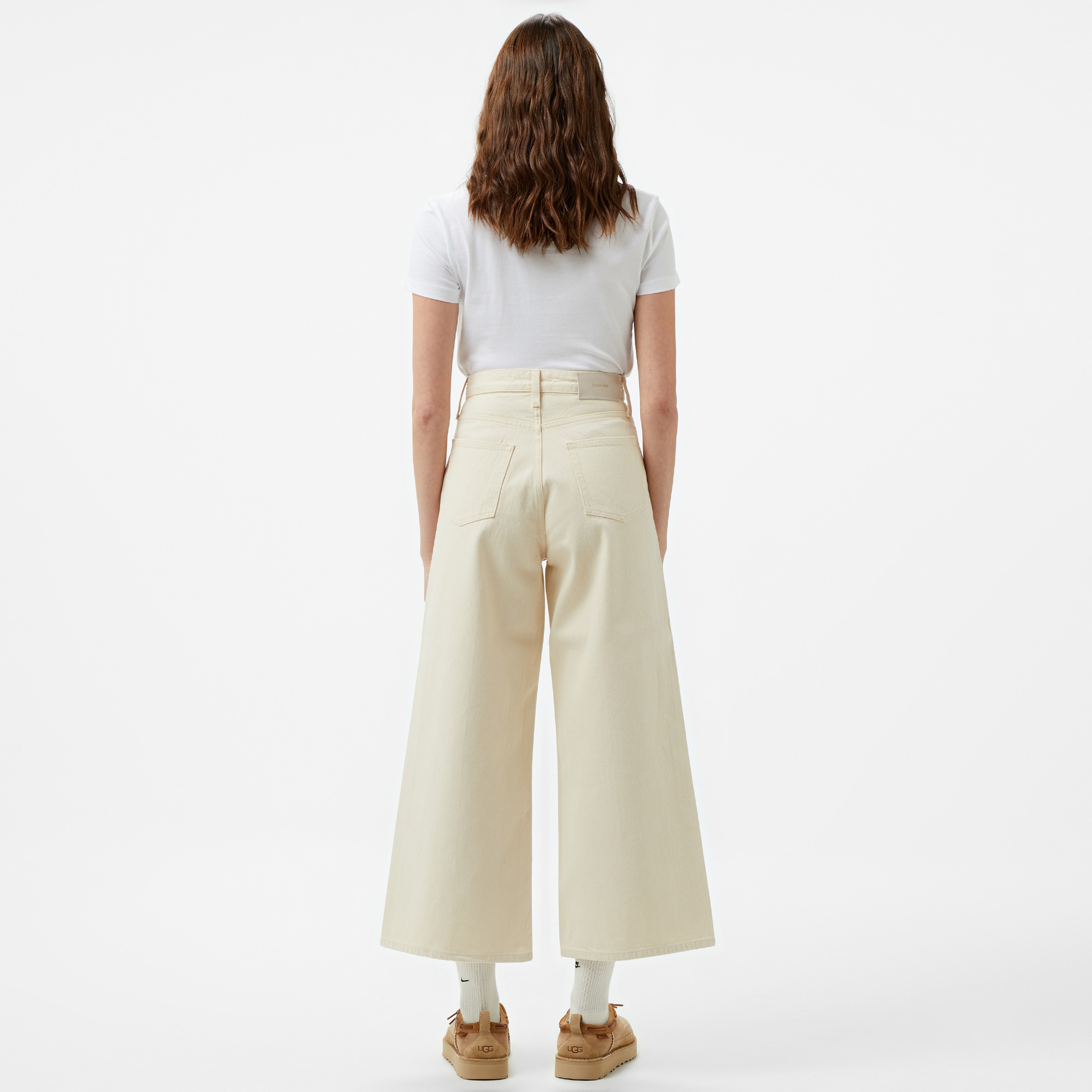 Calvin Klein Kadın Mavi Pantolon