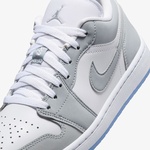 Nike Air Jordan 1 Low " Wolf Grey" Kadın Gri Spor Ayakkabı