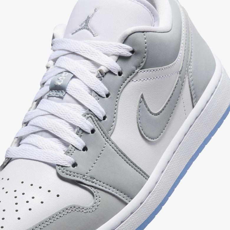 Nike Air Jordan 1 Low " Wolf Grey" Kadın Gri Spor Ayakkabı