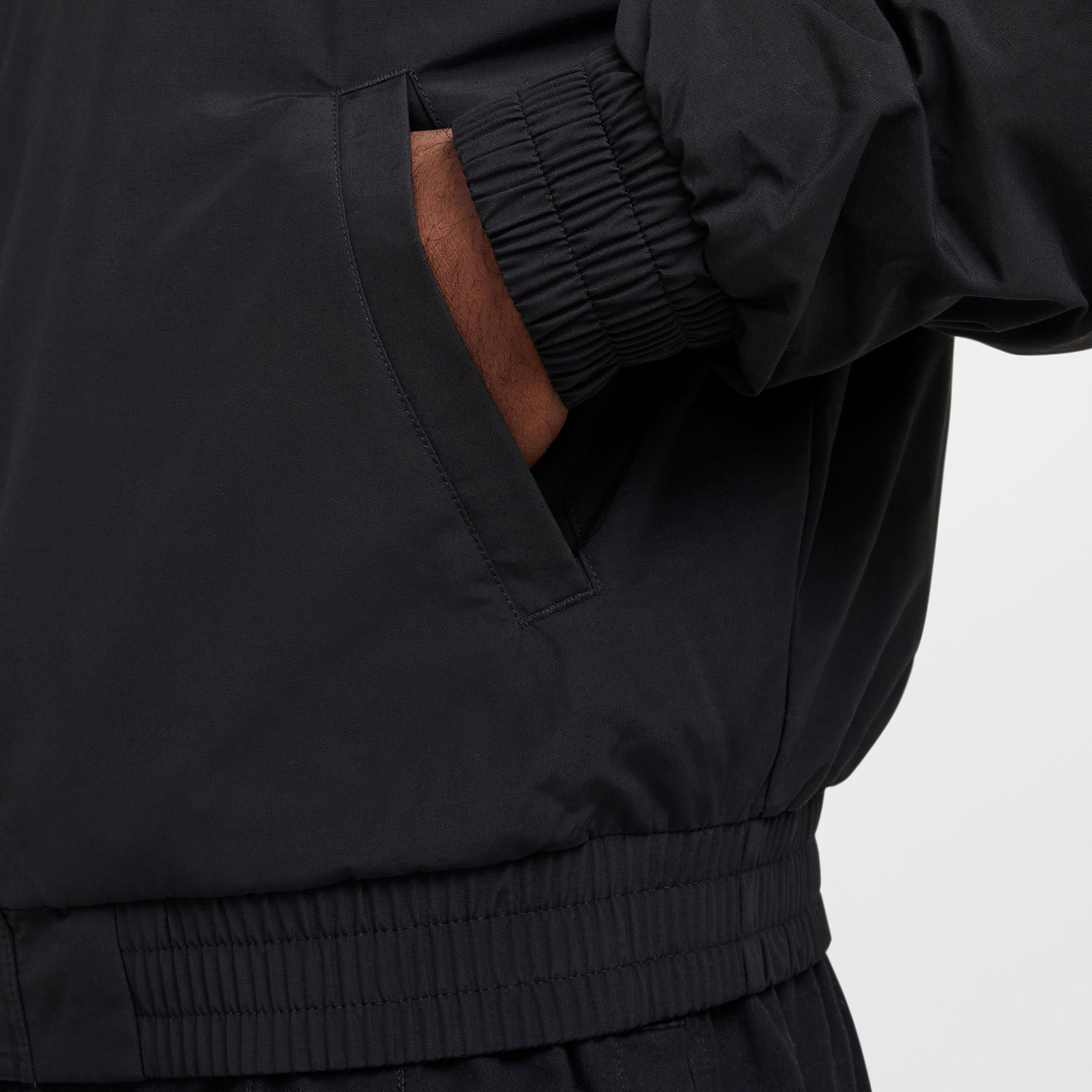 Nike Club Futura Erkek Siyah Mont