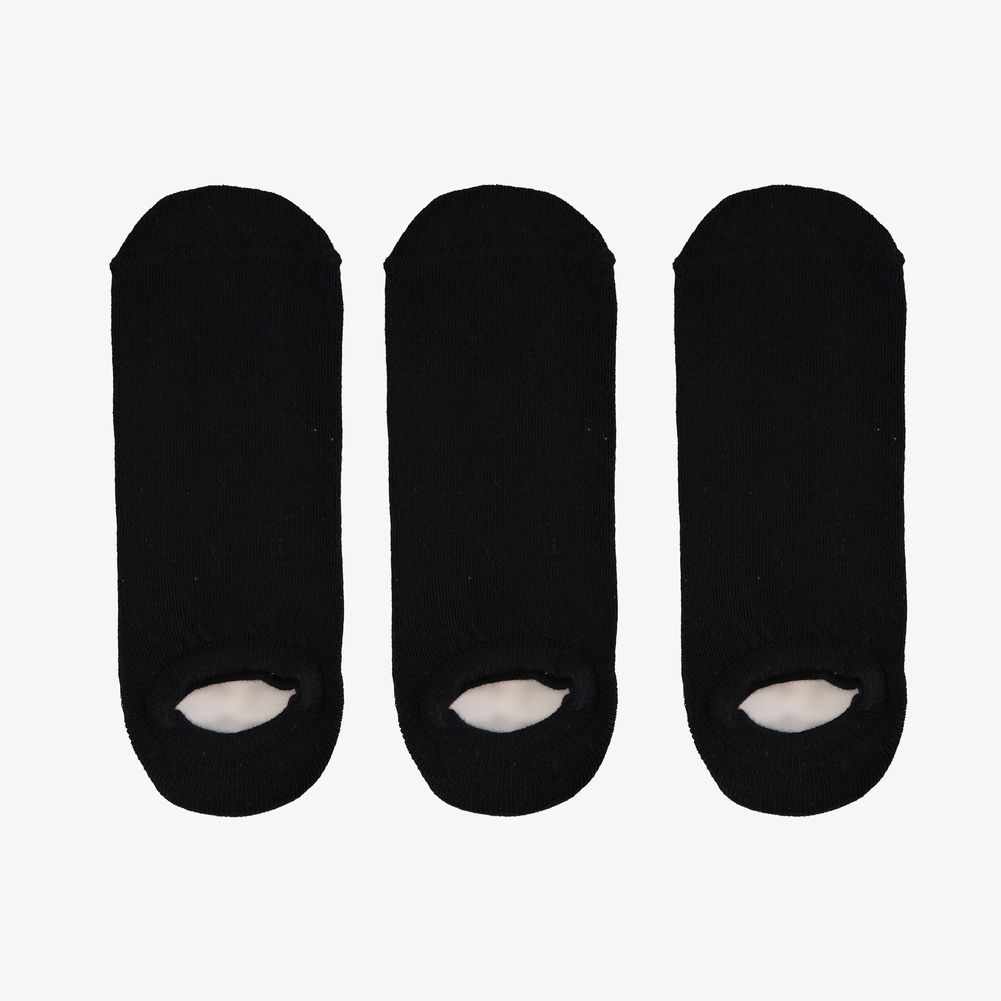 UNTIED4 3'lü Siyah Patik Çorap