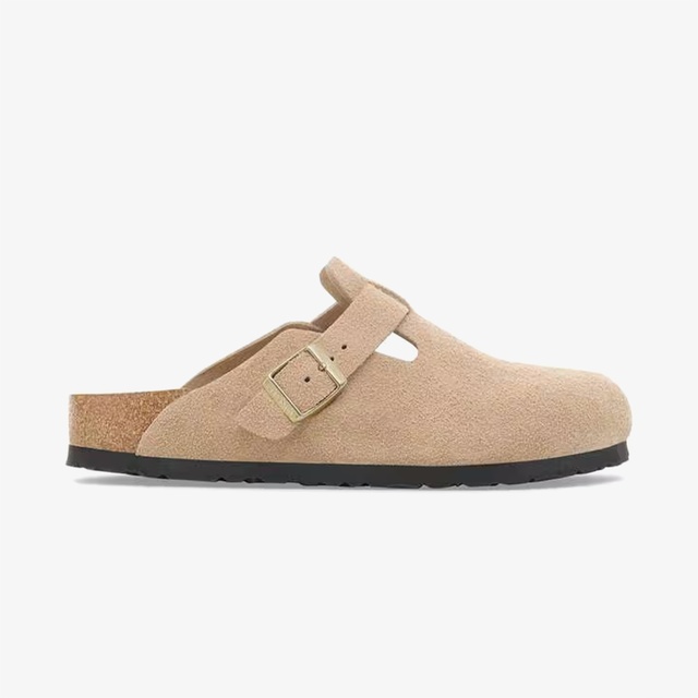 Birkenstock Birkenstock Boston Vl Kadın Bej Terlik Sandalet & Terlik | Occasion Bej - 2. görsel