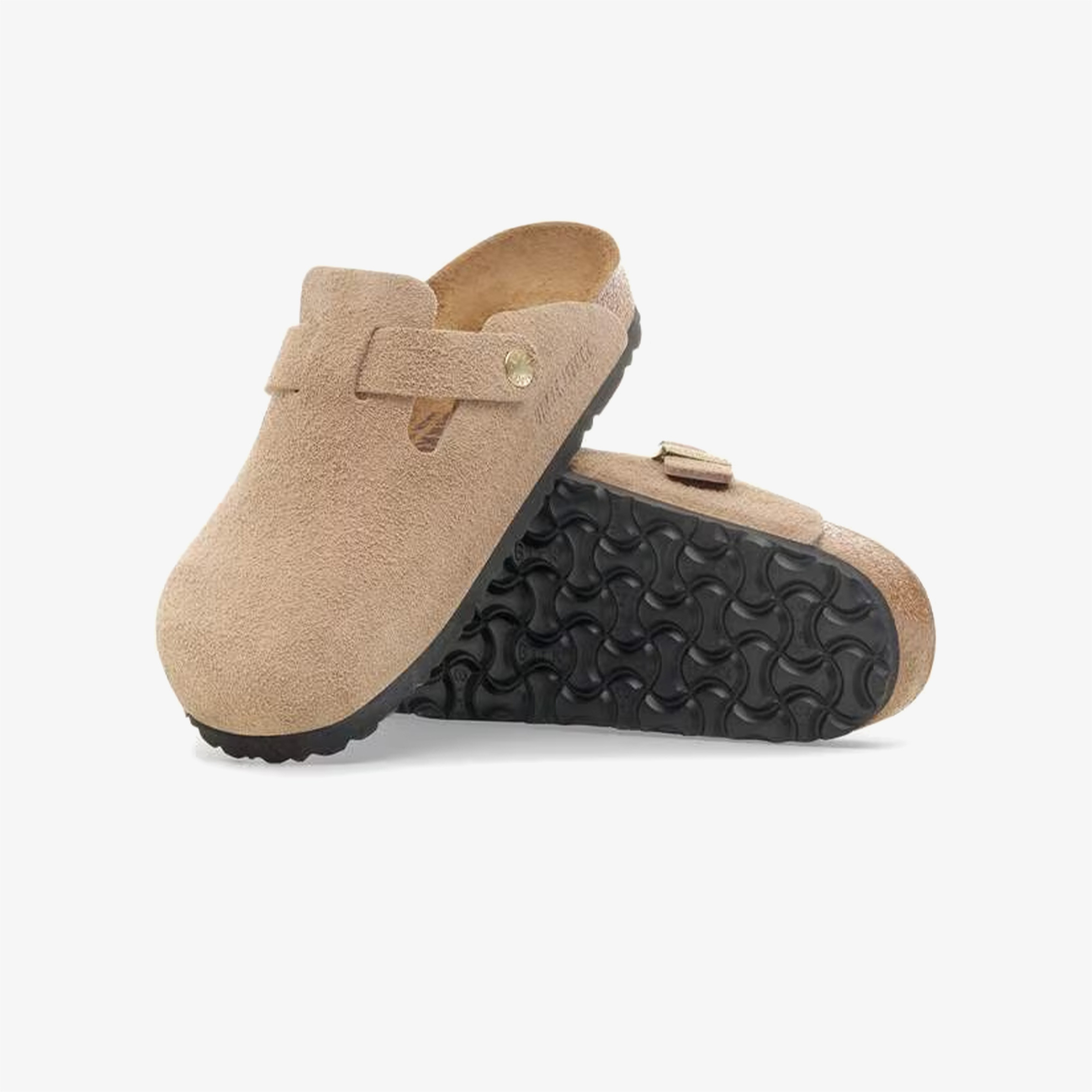 Birkenstock Boston Vl Kadın Bej Terlik